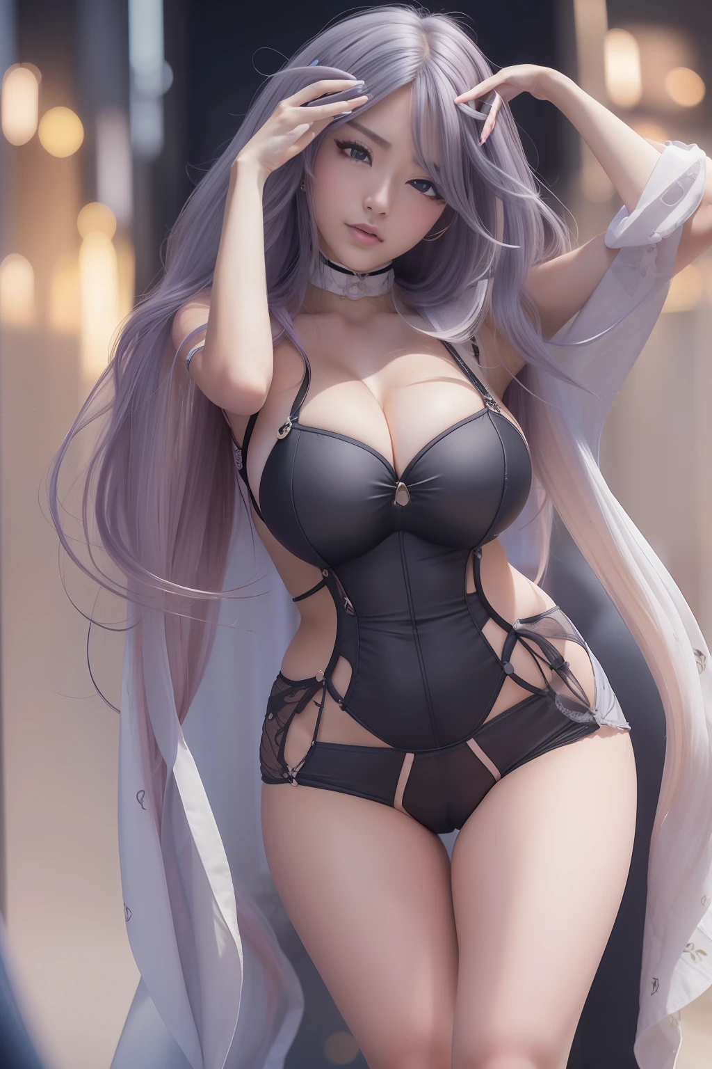 、(((Twin-tailed)))、(((Hair that flutters in the wind)))、Photorealsitic、超A high resolution、Convoluted、ultra-detailliert、(dent in the skin)、Cute、Feminine、Detailed body、slightly larger breasts、(A detailed face: 1.1)、(Outline of the iris)、(Hydrocore Lens)、(perfect  eyes)4K、Beautiful fece、(​masterpiece: 1.2)、(top-quality:1.2)、Multiple beautiful women、wide-hips、thick thight、doress、ふしだらな、Pose Seductive、Extreme hourglass body type、stripper、In a club、Dancing、Black theme、crouching down、Open your crotch、Optimal ratio of 4 fingers to 1 thumb