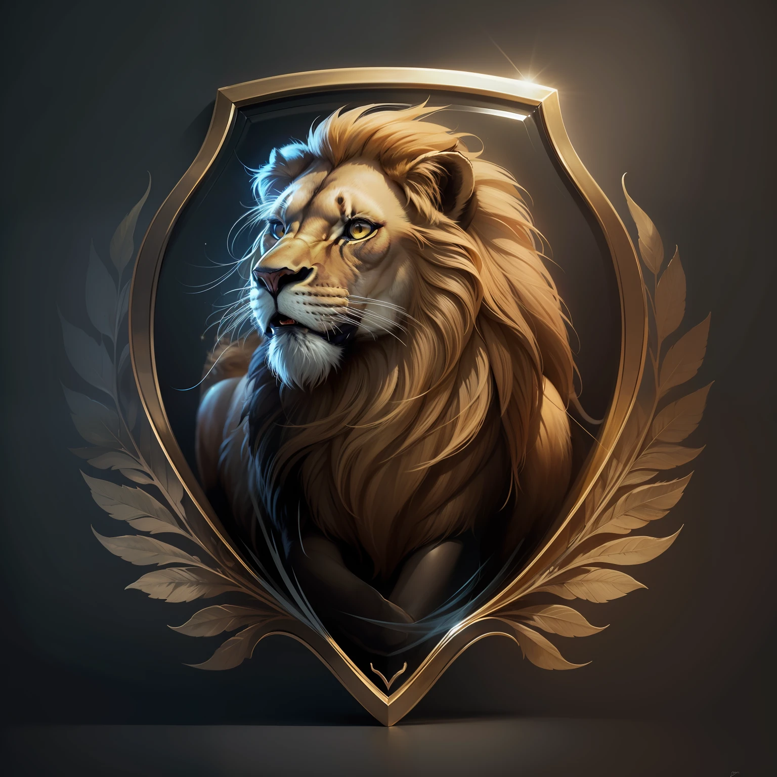 Recreate that image, though, without the lion;, apenas o semblante