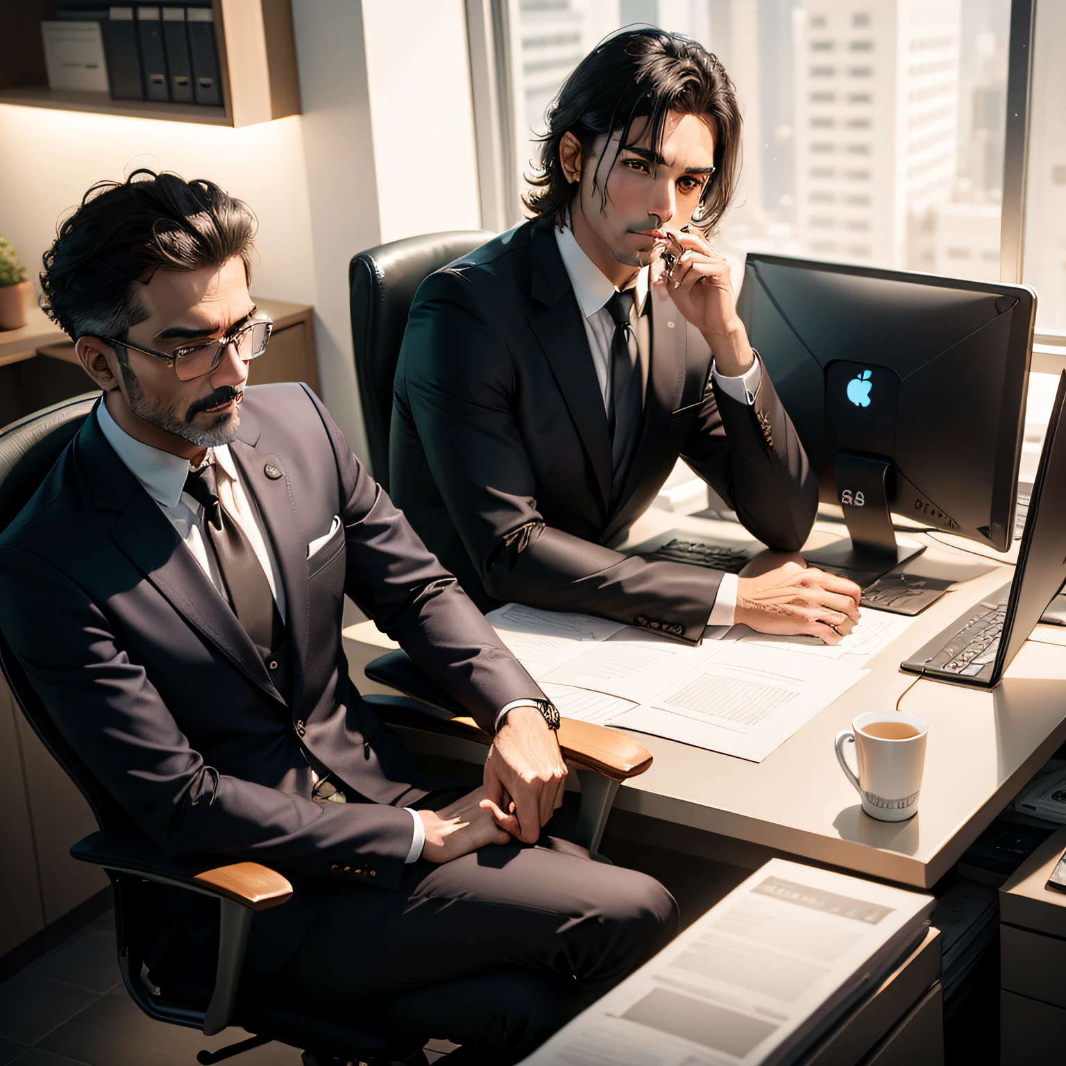38 years consultant business sui male people luxury office