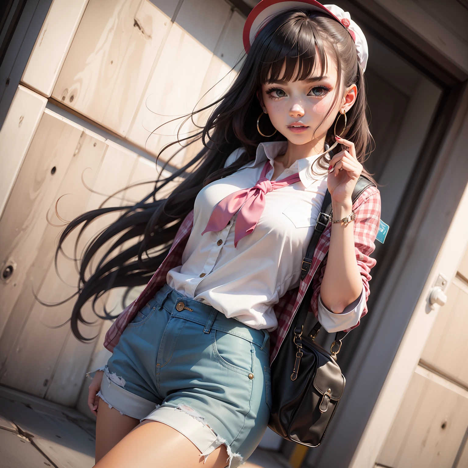 National style girl