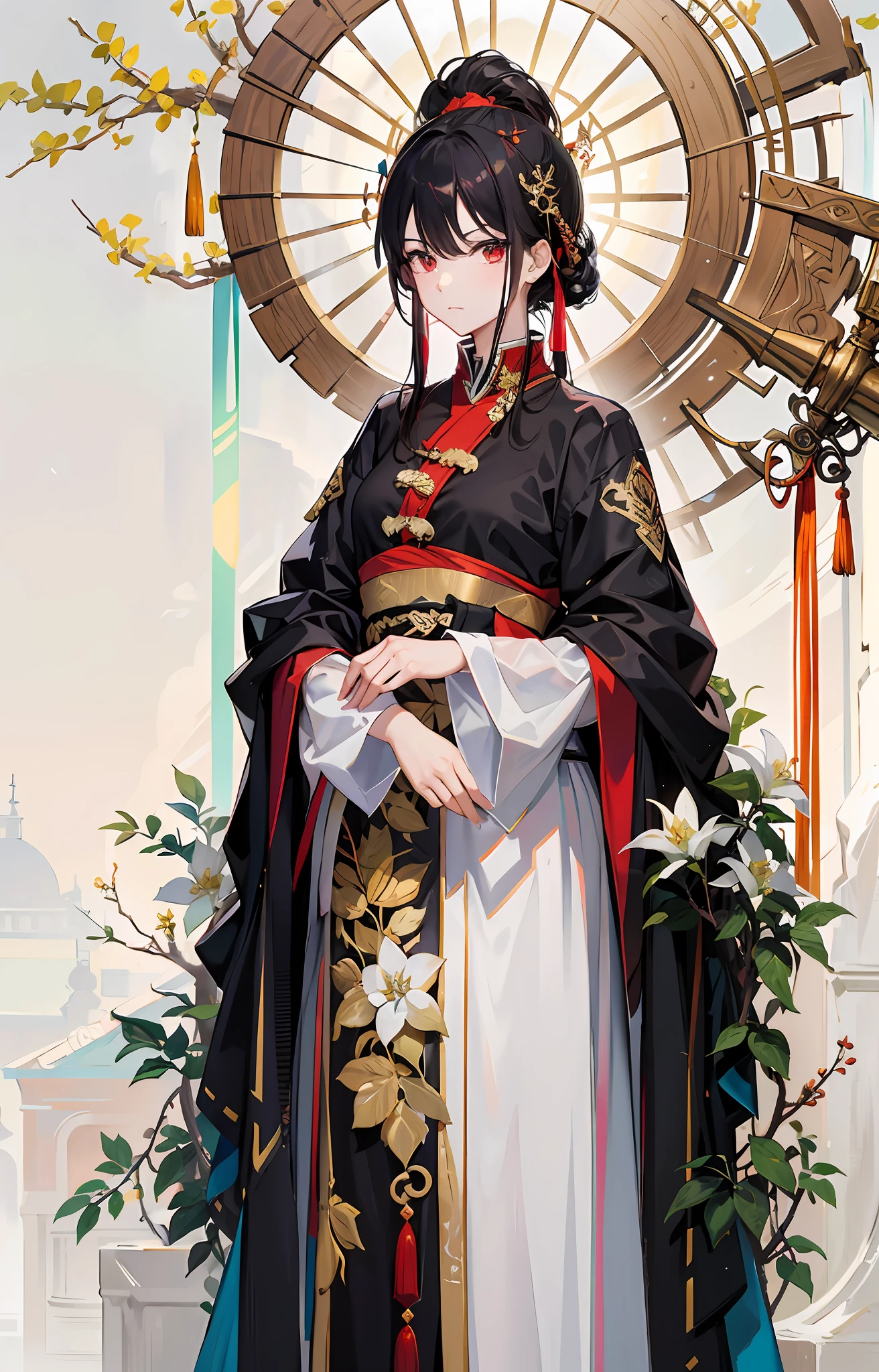 Flat cuffs,Chinese outfit