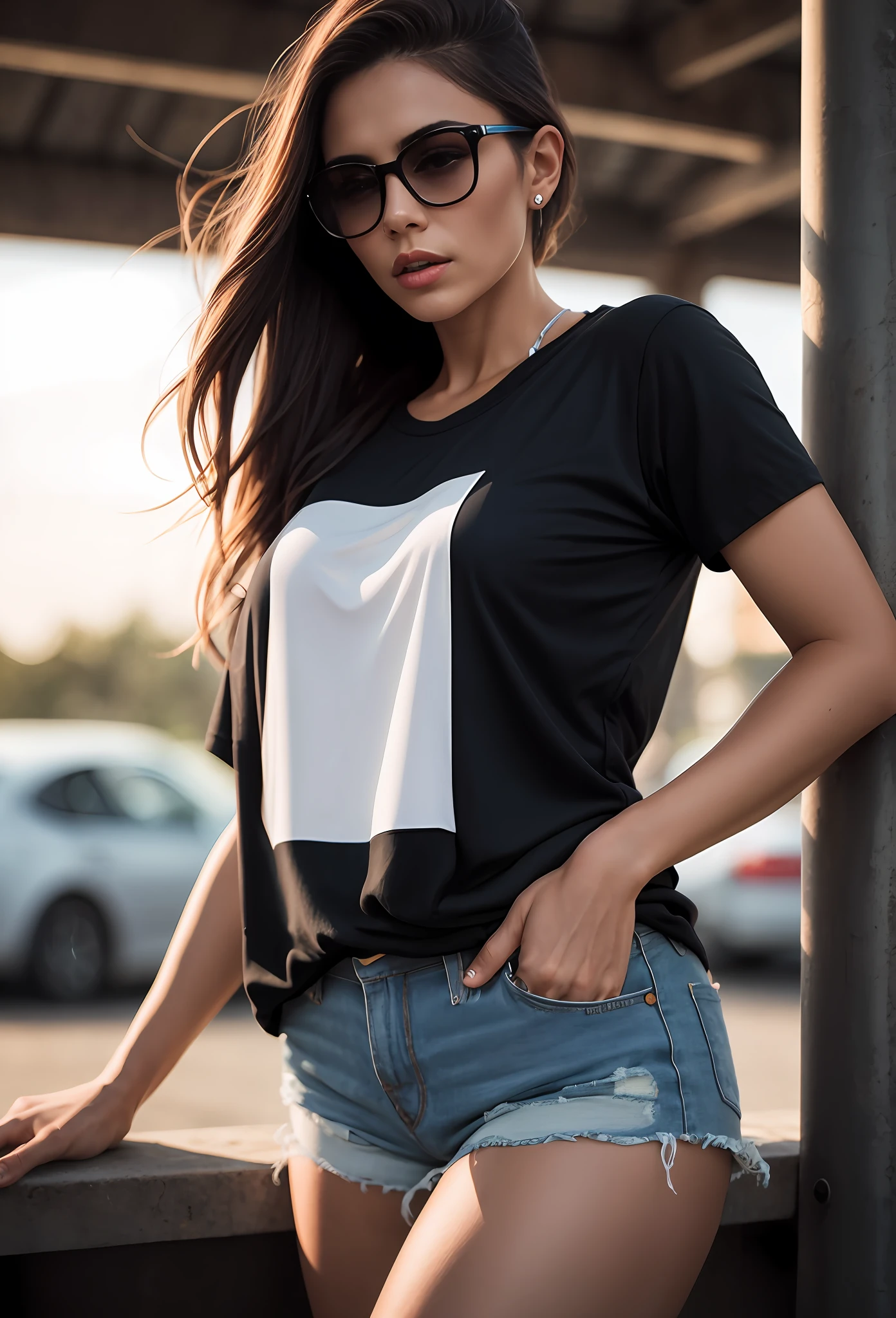 Remover. Minimal detail. Camiseta.