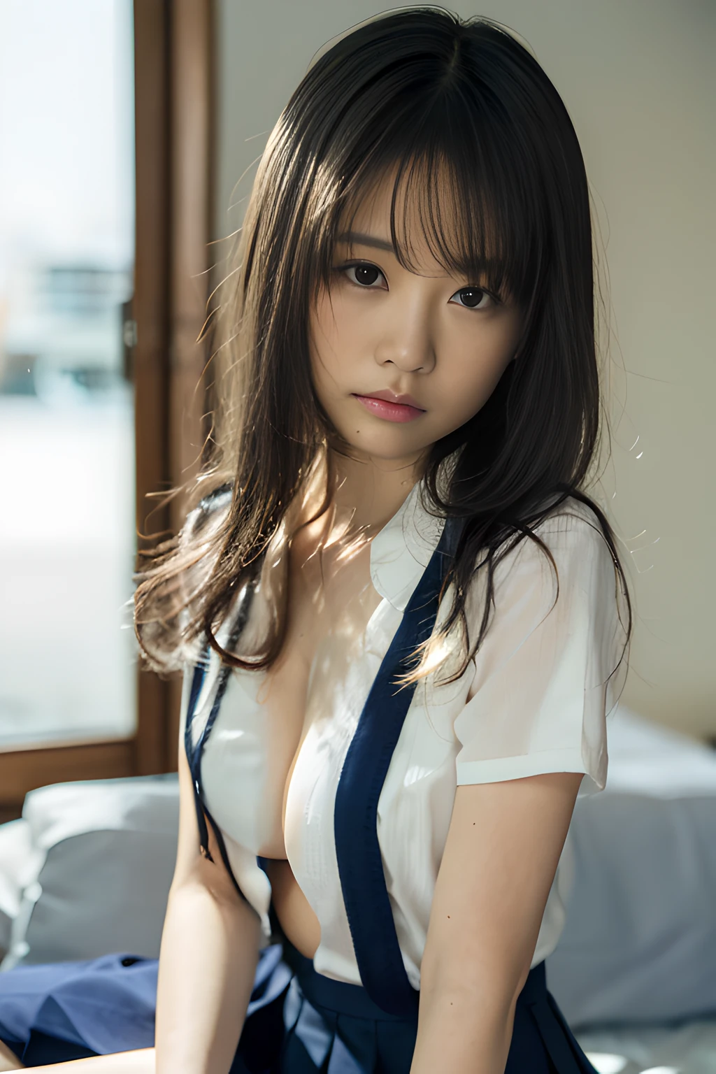 cleavage of the breast