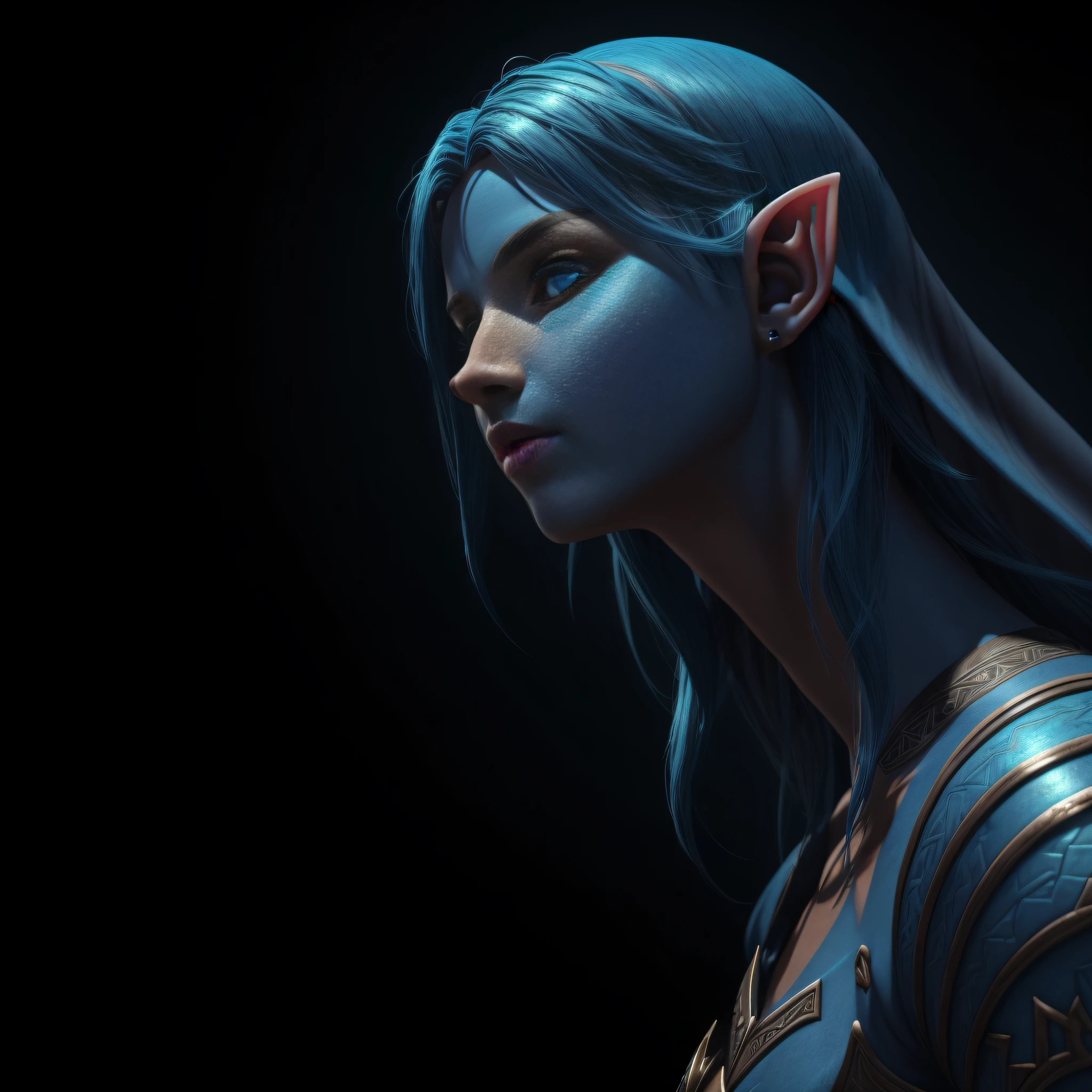 detailed elf ear