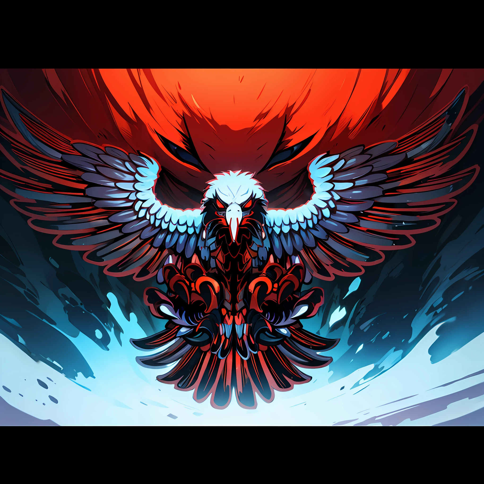 ((Ultra resolution 8K)), Aquila,prime plano, hyper-detailed
