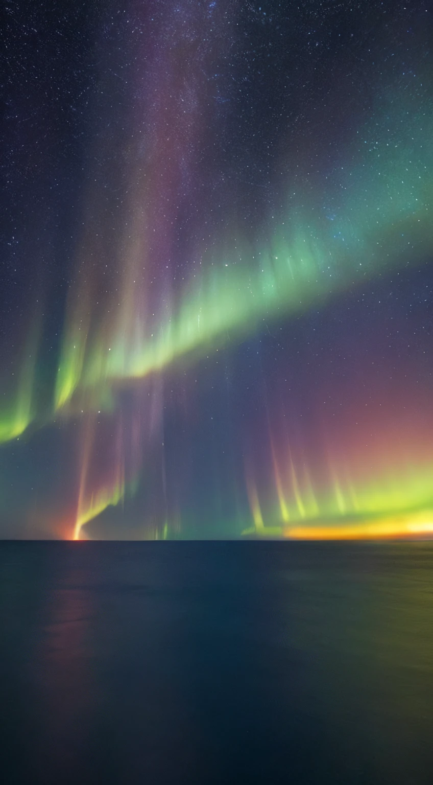 (Best quality1.2、high picture quality:1.2、Crisp focus:1.2)(realisic、photoreallistic:1.4)、Round Earth seen from space、Blue Sea、Sunlight Red Light、Intense clouds of lightning、stratosphere、comets、Aurora、Milky way