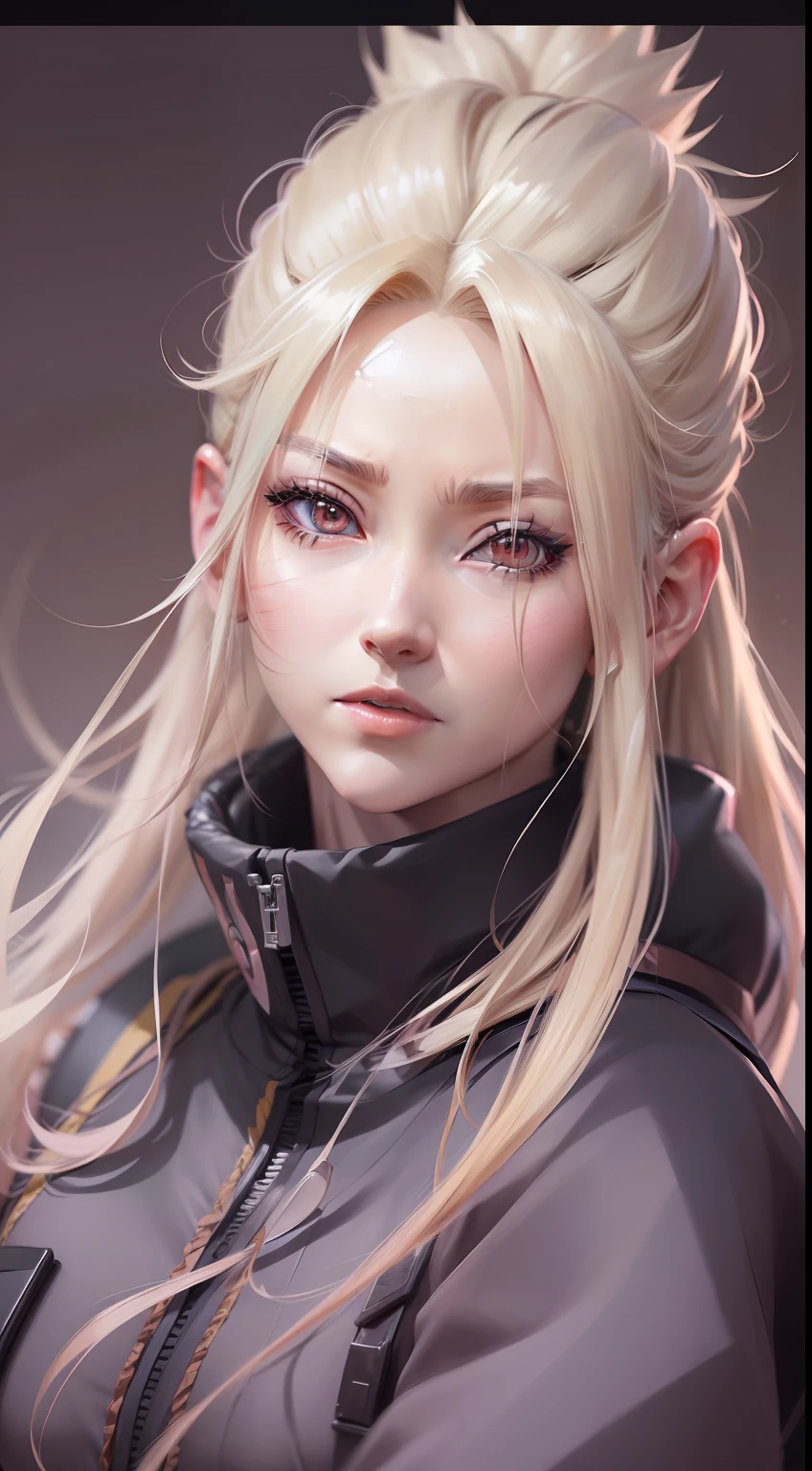 (((ino yamanaka))), ((Naruto Shippuden)), ((sharigan)), looking at viewer, floating hair, anime style 4k, realistic anime art style, beautiful anime girl, hyper-detailed, character concept art, beautiful face, ultra detailed face, dynamic angle, high sense illustration, 8k wallpaper, perfect surreal composition, Shonen Anime Style.