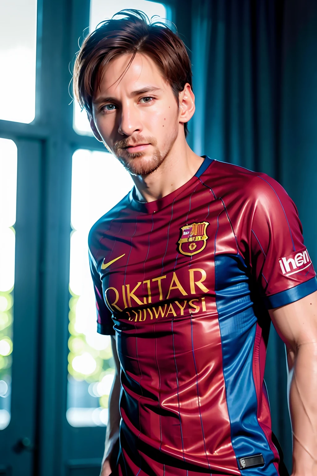 Messi make baju spiderman