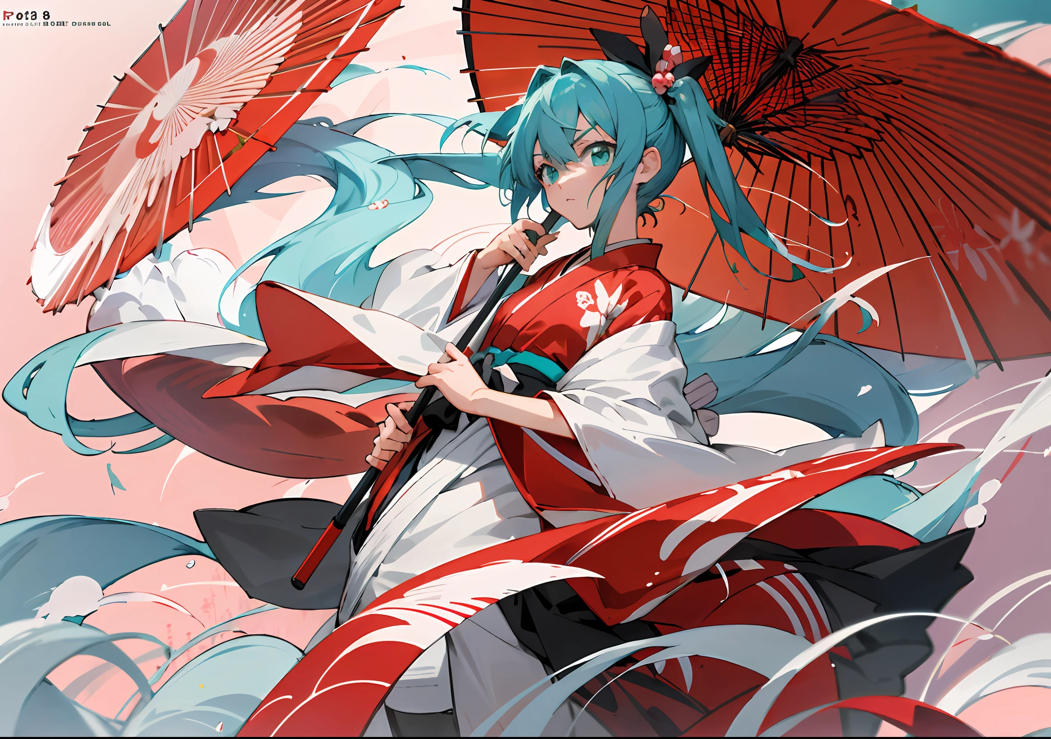 Anime characters wearing traditional Japanese costumes under an umbrella, style of anime4 K, Anime art wallpaper 8 K, Anime art wallpaper 4k, Anime art wallpaper 4 K, two beautiful anime girls, 4k manga wallpapers, Anime wallpaper 4K, Anime wallpaper 4 k, Best anime 4k konachan wallpaper, vermillion and cyan, Anime girls