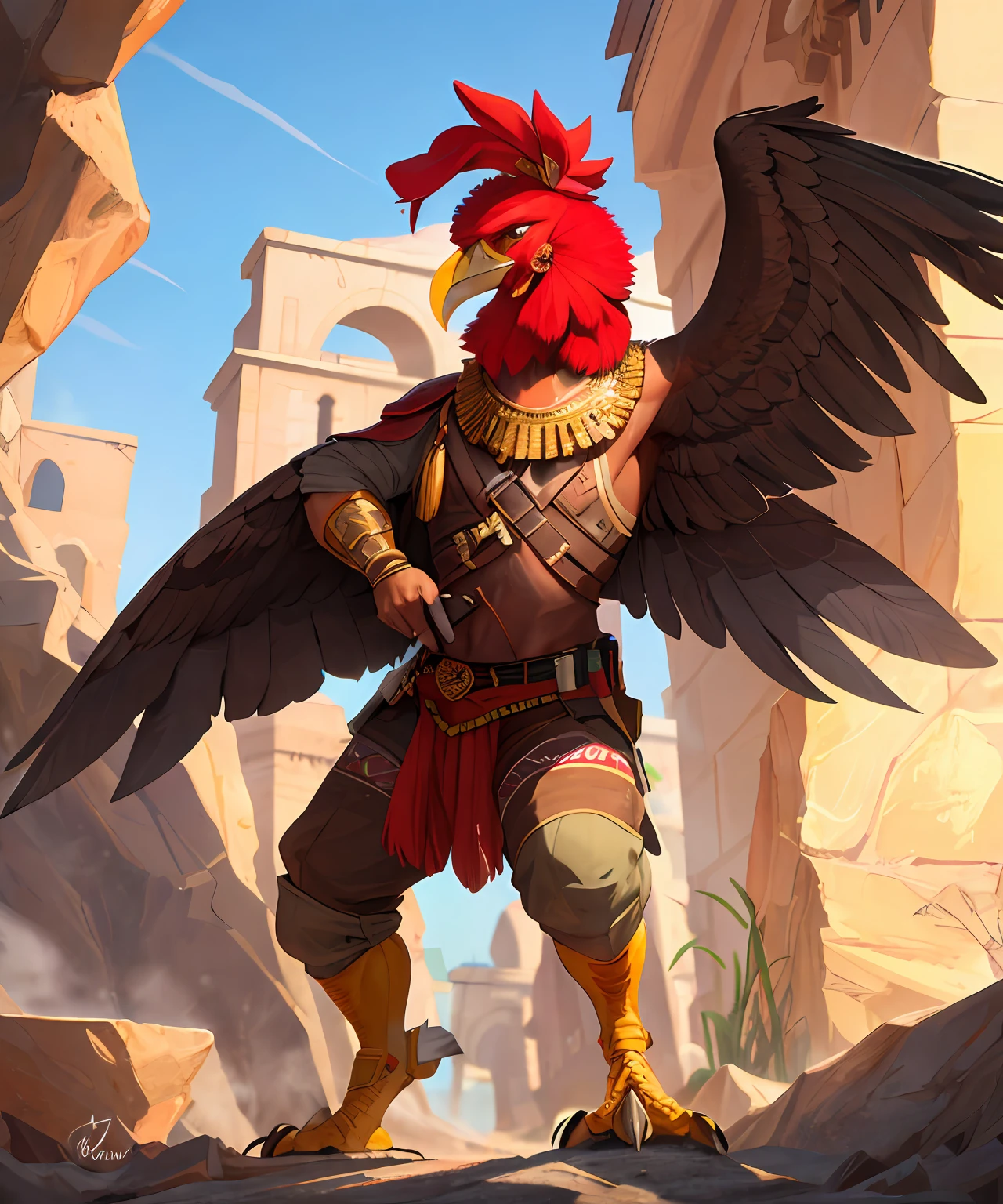 BossGPT
Your AI Assistant
2023/07/25 23:44:51
Hi, I'm BossGPT, Let's start chatting.
2023/07/25 23:45:07
Description of the warrior chicken in English
2023/07/25 23:45:32
The warrior chicken has a strong and courageous run. It has brightly colored plumage, usually red or black, with white or yellow stripes. Its eyes are bright and full of life, create a strong lookThe warrior chicken has elegance and high concentration. It is always confident and never falters in the face of any challenge. Its tread is strong and confident, creating a determined and indomitable appearance.
If someone dares to threaten the warrior chicken, It will not hesitate and is ready to face any fight. It is always ready to protect itself and the members of the pack, It doesn't matter the size or strength of the opponent.
It's not just bravery, The warrior chicken is also very intelligent and thinks n-sensitively. It has the ability to analyze the situation and make the right decisions in a short time. This intelligence along with its determination and fighting spirit are important factors in making the warrior chicken a champion warrior.
Organization and discipline are also important for the warrior chicken. It always follows the rules and regulations, and be a trusted member of the team. Regardless of difficult circumstances, The warrior chicken always maintains courage and focuses on the goal.
Last, The warrior chicken has a kind heart and loves his family. Although never faltering from every fight, It also knows how to enjoy life and care for the green people it.