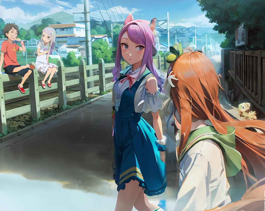 Mejiro McQueen, walking towards the front