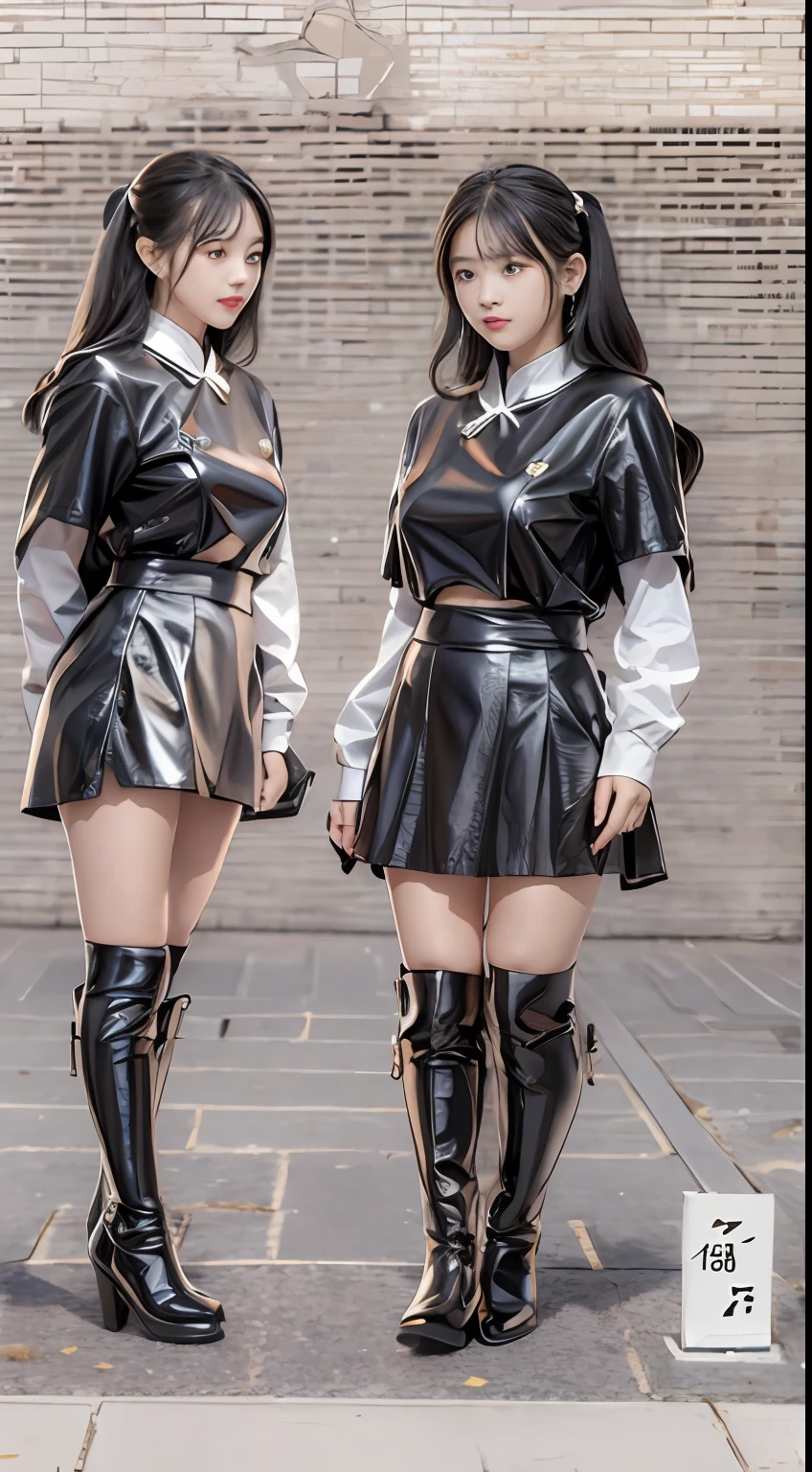 (tmasterpiece,k hd,hyper HD,16k)brunette color hair,15 year old girl,3D uniform skirt,Emphasize the lips,Rouge,Soft lips,Glossy lips,,Soft hair like slippery silk,Sparkling,Almost reluctant to look away,She wears a suspender cheongsam!Imagine that,She just wore a suspender cheongsam to shop in the bustling Sanlitun,One can't help but want to take a closer look。Take a closer look, desi,Her belly pocket is quite stylish,The skirt flutters in the wind,It's like adding a touch of energy to the whole street,Sit on a crocodile skin train,Face-to-face perspective,(From the angle below),Sit in a train crocodile leather seat,sitting in front,Zoom camera,head portrait,Head down and sleepy-eyed,Just look at the ground, best qualtiy, hyper HD, (realisticlying:1.4),, A high resolution, the detail, RAW photogr, Sharp Re, Nikon D850 Film Stock Photo by Jefferies Lee 4 Kodak Portra 400 Camera F1.6 shots, Rich colors, ultra-realistic vivid textures, Dramatic lighting, Unreal Engine Art Station Trend, cinestir 800,