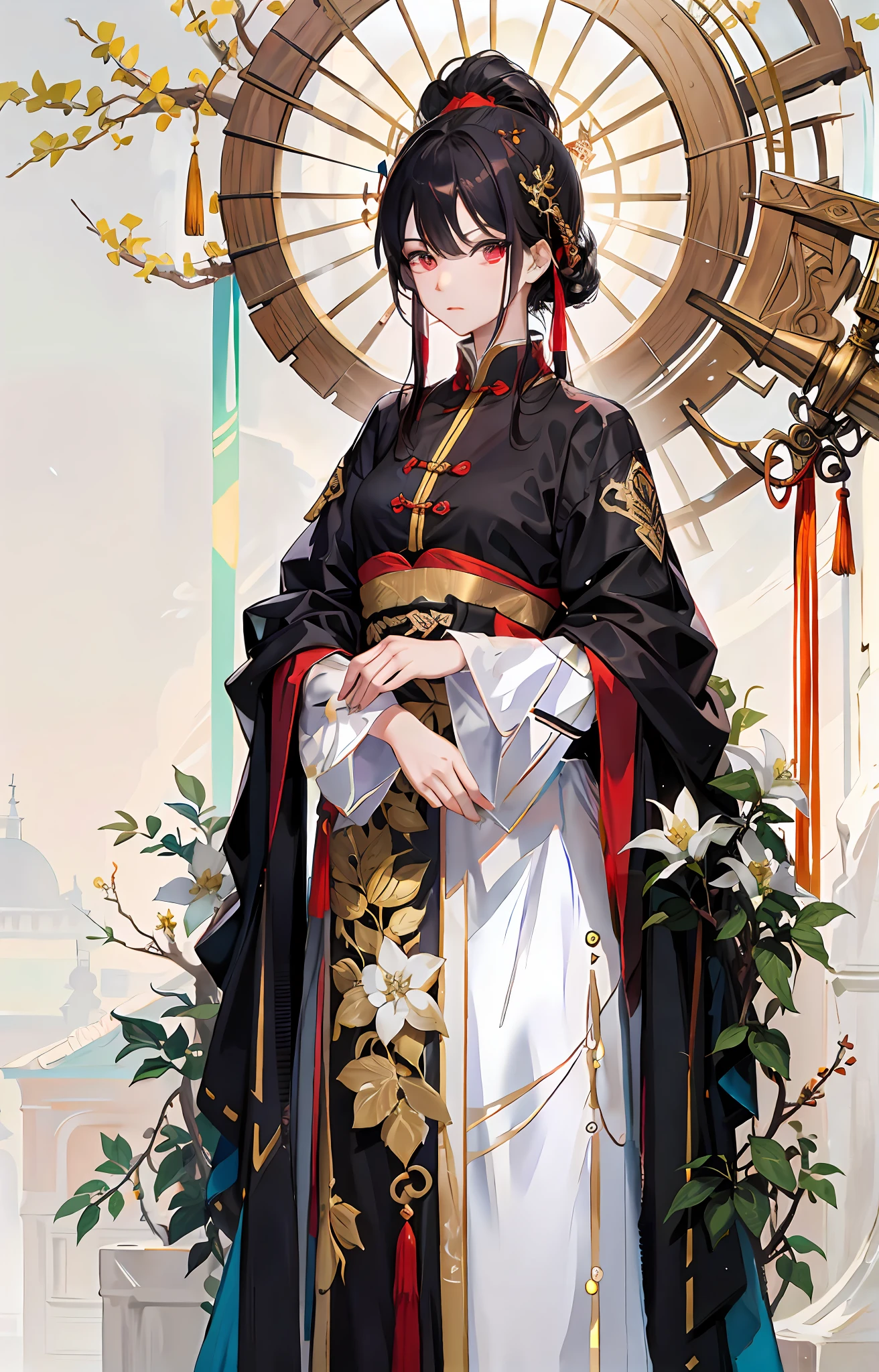 Gold decoration on clothes