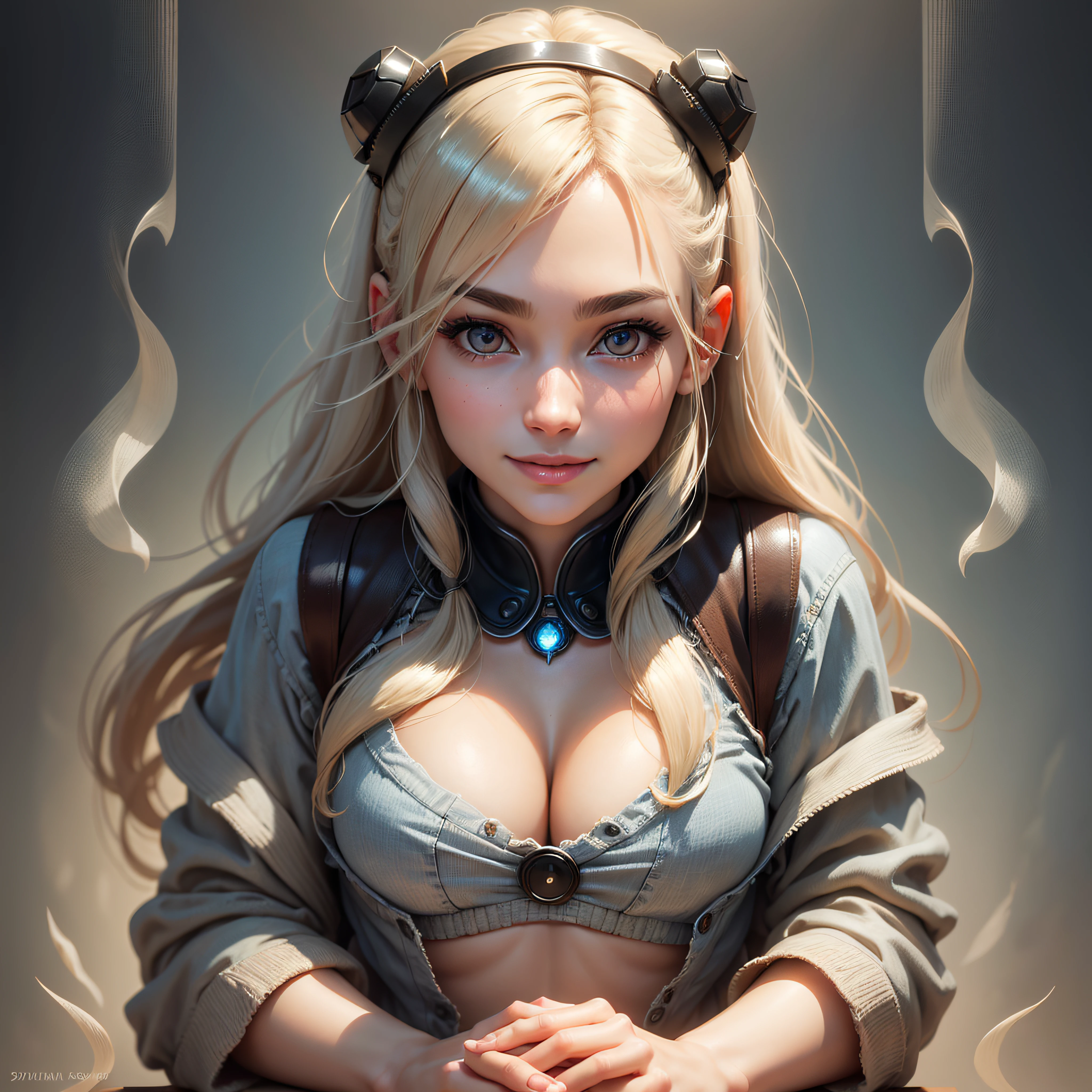 (masterpiece), realistic, (27yr old female), beautiful face, wearing a Simple beige shirt and denim skirt, studio lighting, cinematic light, beautiful woman, beautiful black eyes, milk beige middle hair, perfect anatomy, very cute smile, princess eyes , (black eyes), (head frame), center image, style, bioluminescent, 8 life size, 8k Resolution, human hands, curiously complete, elegant, close to perfection, dynamic, highly detailed, character sheet, concept art, smooth, positioned so that their bodies are symmetrical and balanced directly towards the viewer, amazing Incredibly beautiful 20-something japanese girl, detailed hairstyles, --auto --s2