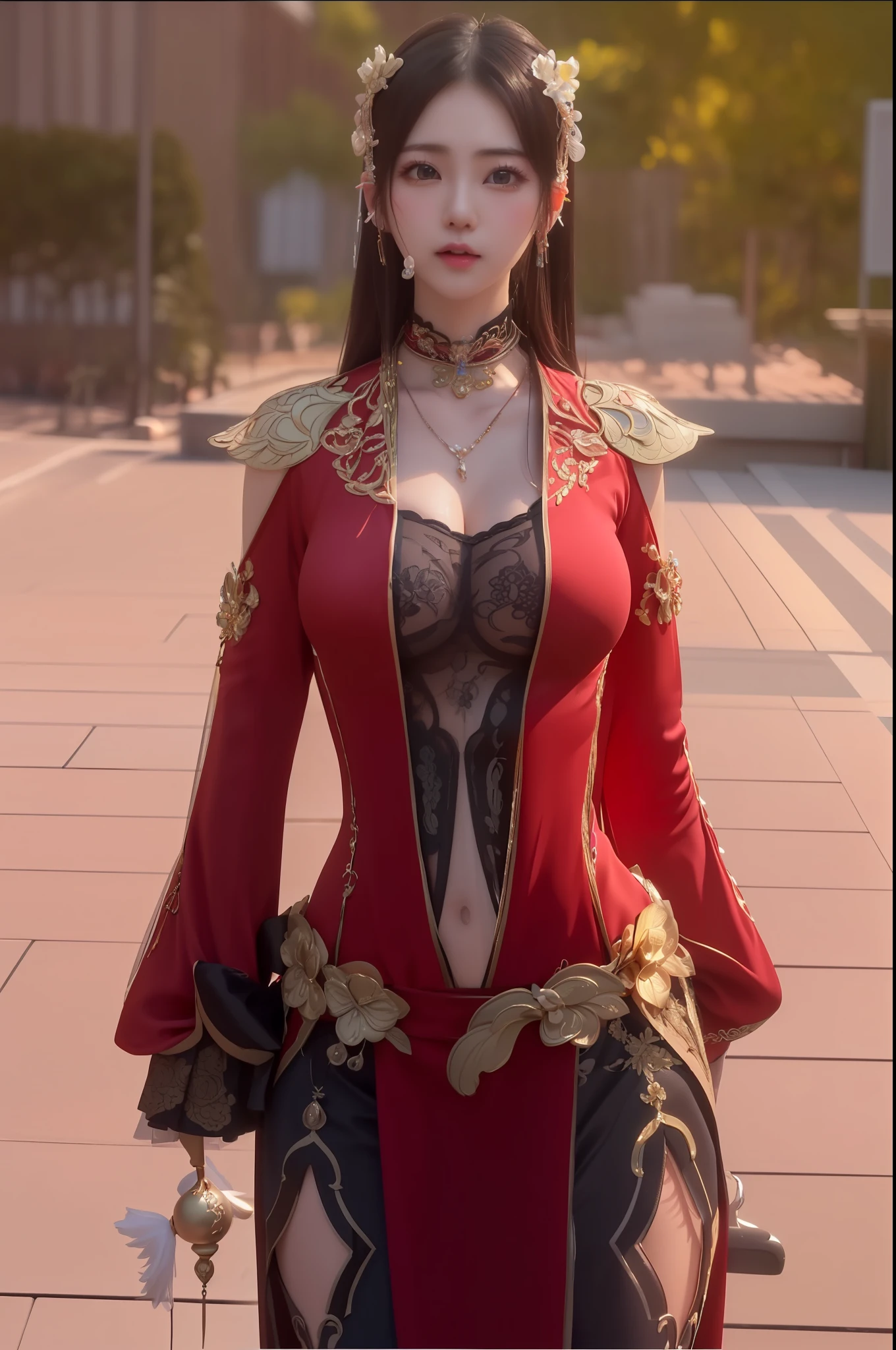 masterpiece, best quality, extremely detailed 8k, ultra hd, ultra-detailed, highly detailed, highly realistic, ultra-realistic, hyperrealistic, (1 girl:1.5), (solo:1.5), (beautiful cute Taiwanese Idol woman:1.6), (beautiful cute JAV Idol woman:1.5), anatomically correct, (detailed realistic skin), (realistic big breasts), slender abs, (closed mouth:1.45), nsfw,