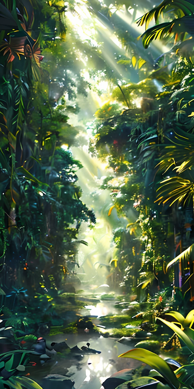 Toucan in Amazon forest