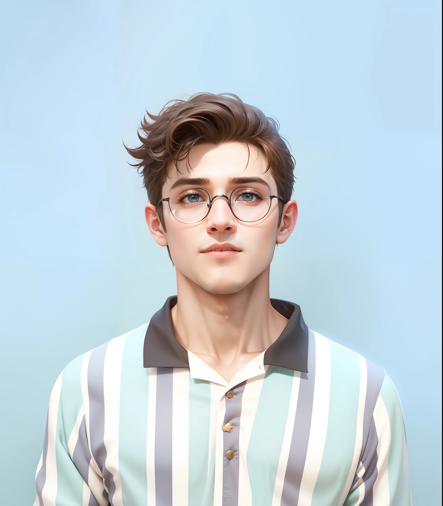 Change background harry Potter, realistic handsome boy