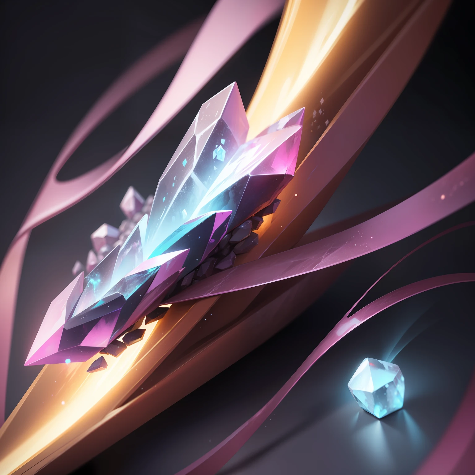 Mine Crystal A bunch Anime plot Xiu Xian Resources Treasure Rare