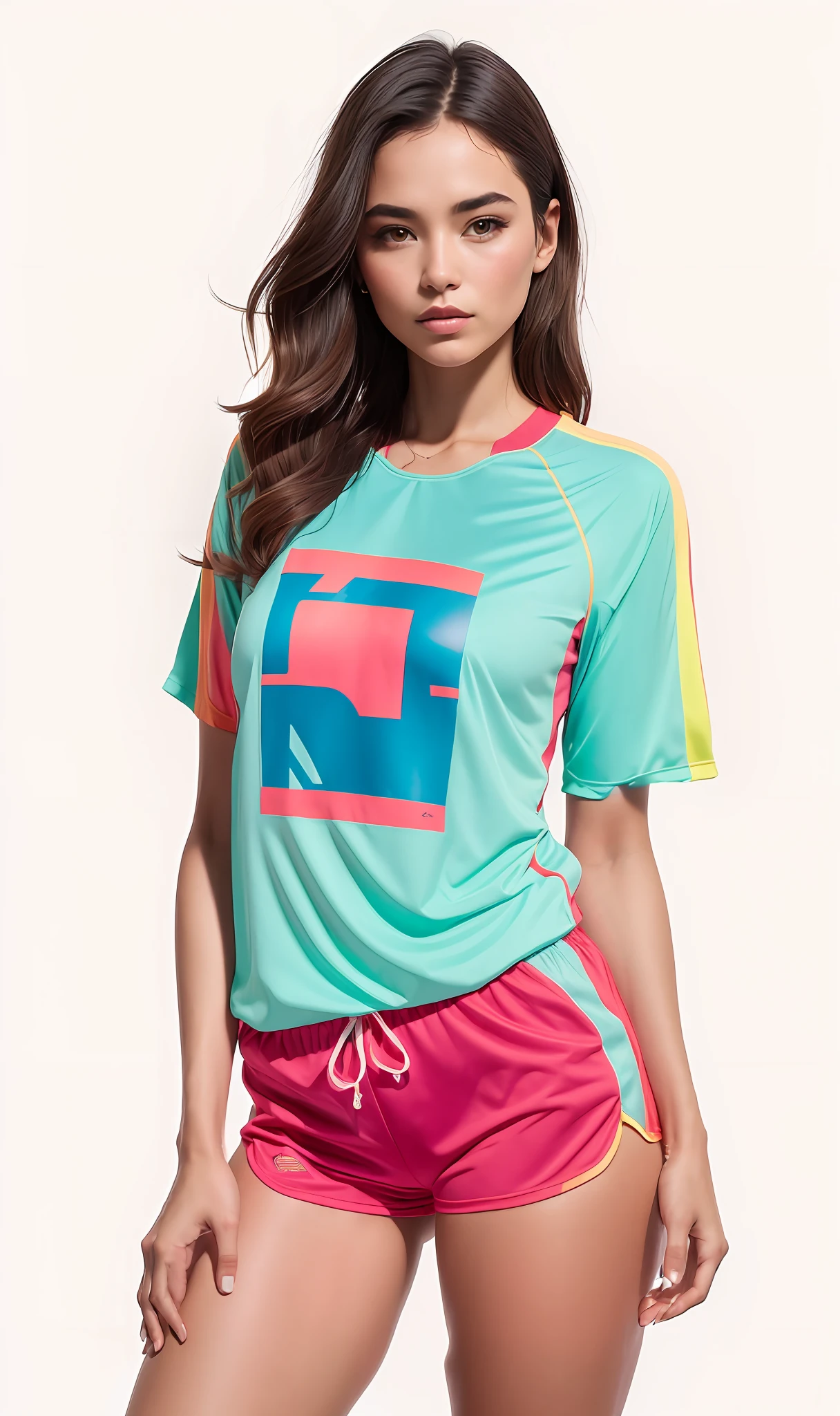 (((Runner outfit))), (cores opacas)