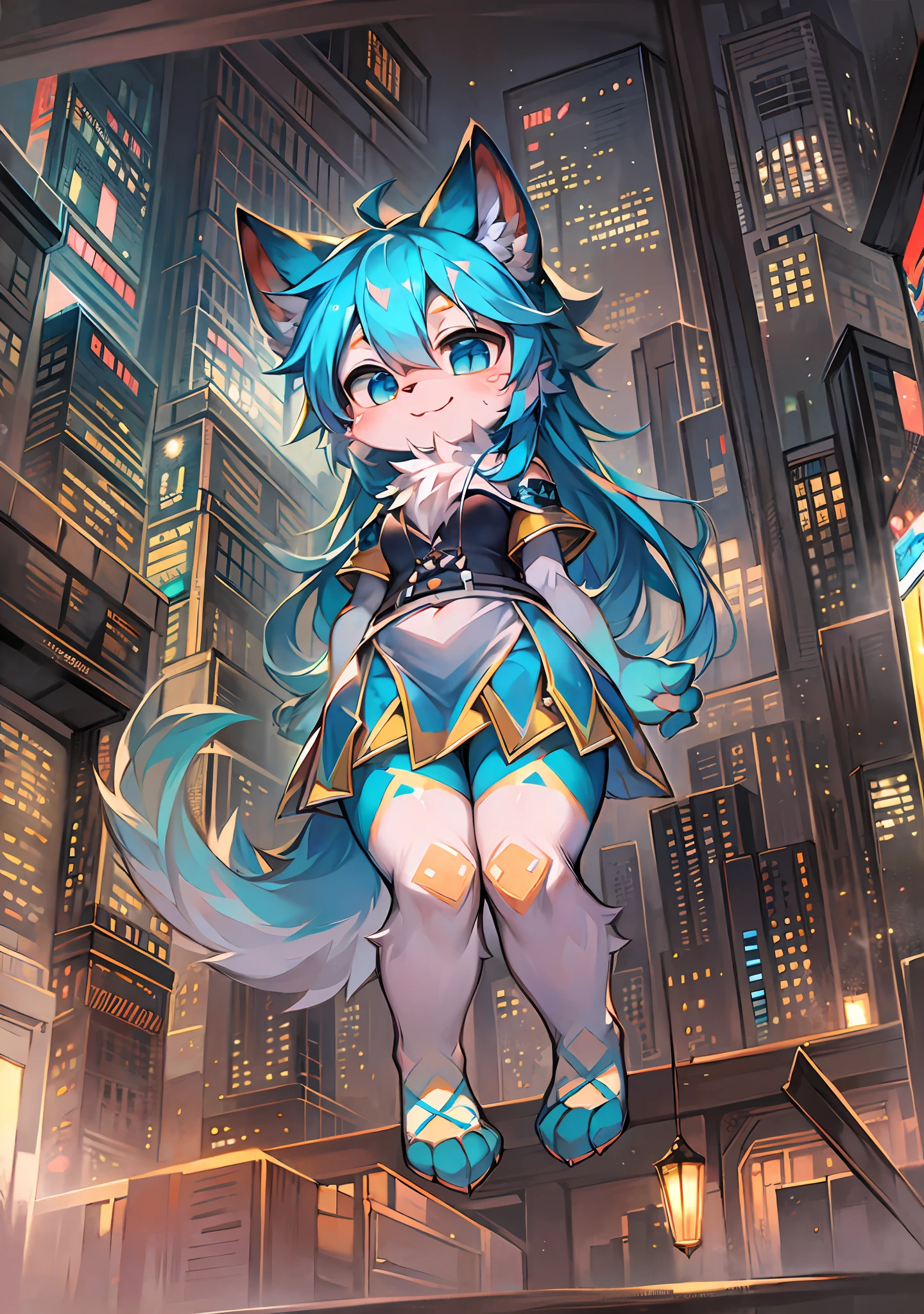 furry, cute face, ambient light, ultra detailed fur, volumetric light