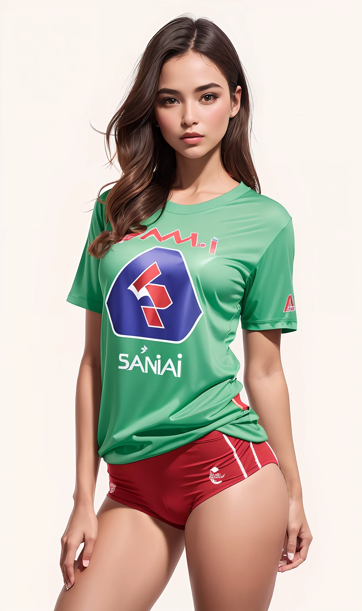 (((Mini saia e Camiseta branca)))