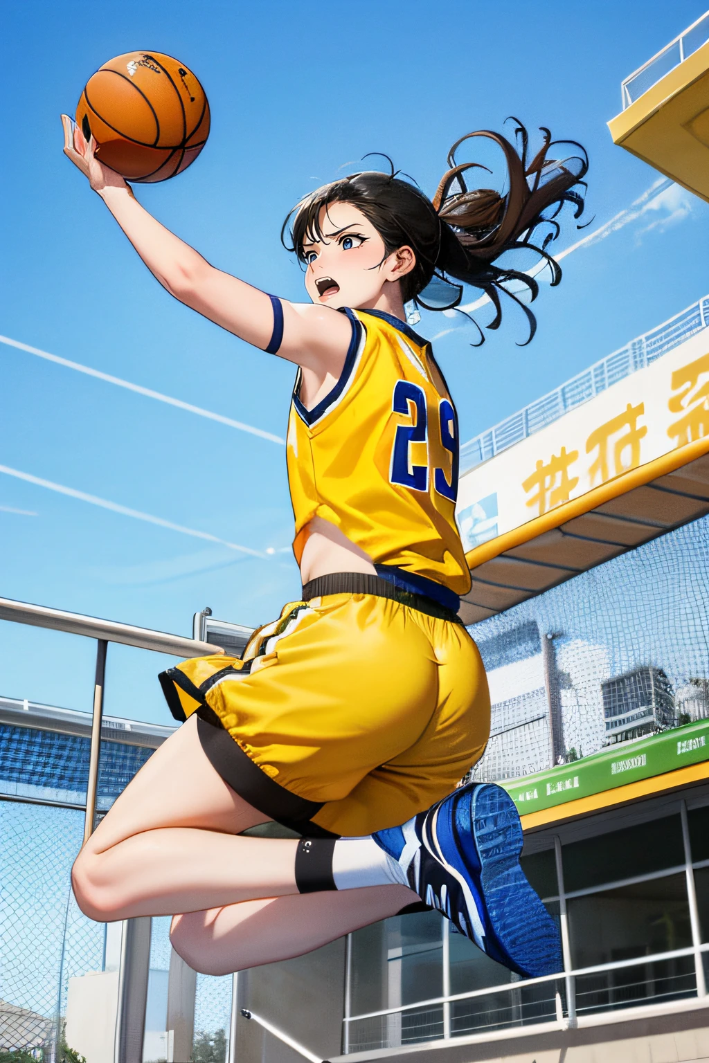 fierce expression