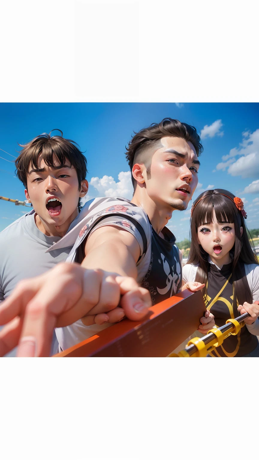 Turn into manga anime kawaii style