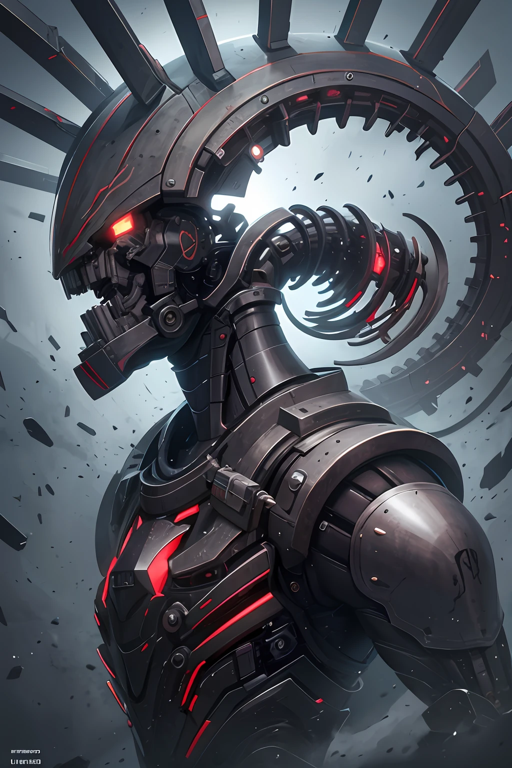 Nojento, horroroso, macabro, anti-Christian, Technological horror, body horror, das profundezas, bio-mechanical, assustador, desconcertante, magnifica, belo, pertubador, raro, incomum, Dark vision, low lighting, ultra realista, raytracing, Ultra HD, 8k, unreal engine 5
