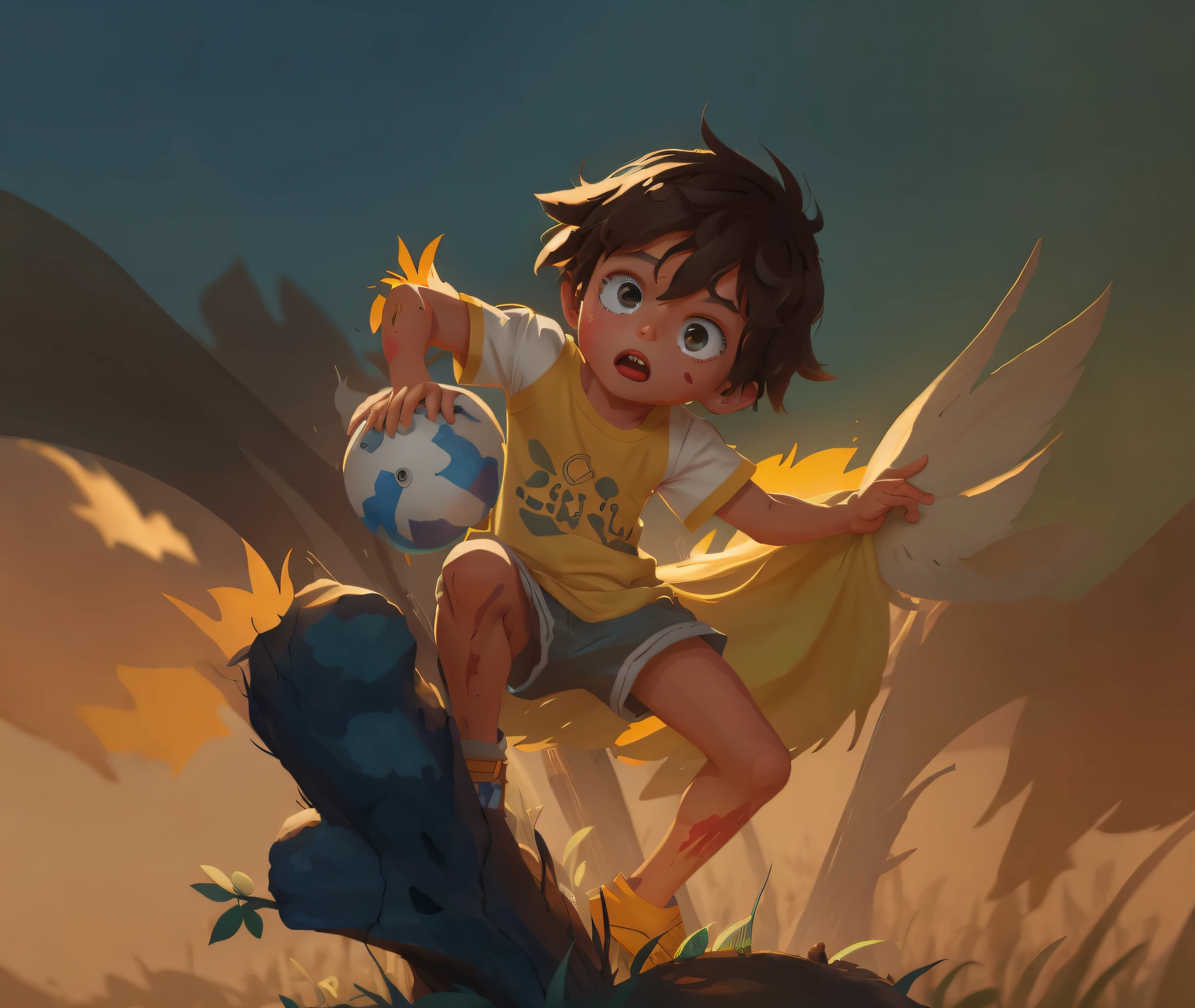["crie na mesma imagem original para realismo do desenho +fanart oficial, pintura digital, arte conceitual do meninoiro"]:1.2