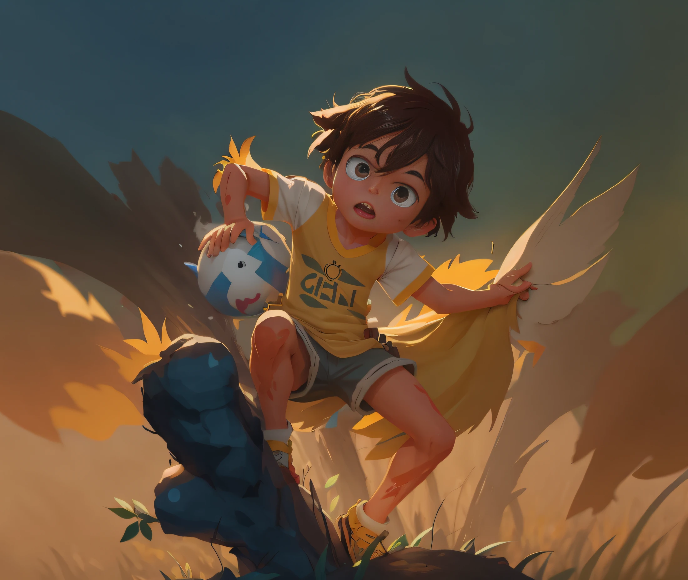 ["crie na mesma imagem original para realismo do desenho +fanart oficial, pintura digital, arte conceitual do meninoiro"]:1.2