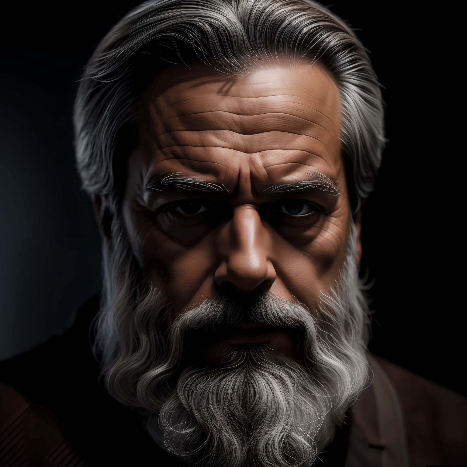 Full-length photorealistic portrait of the dazzling philosopher Plato, nobreza, Homem refinado, sophistication, filosofia, Roupas brancas, alto contraste, highes definition, (8k, Foto RAW, best quality, obra-prima:1. 2), (Realistic, photo-realistic:1. 37) ultra-detalhado, olhos detalhados penetrantes, barba, lighting dramatic, Sombra profunda, alto constraste, highes definition, , cinematic atmospheric, fotografia, focal length, 8k, Nikon, 50 millimeters