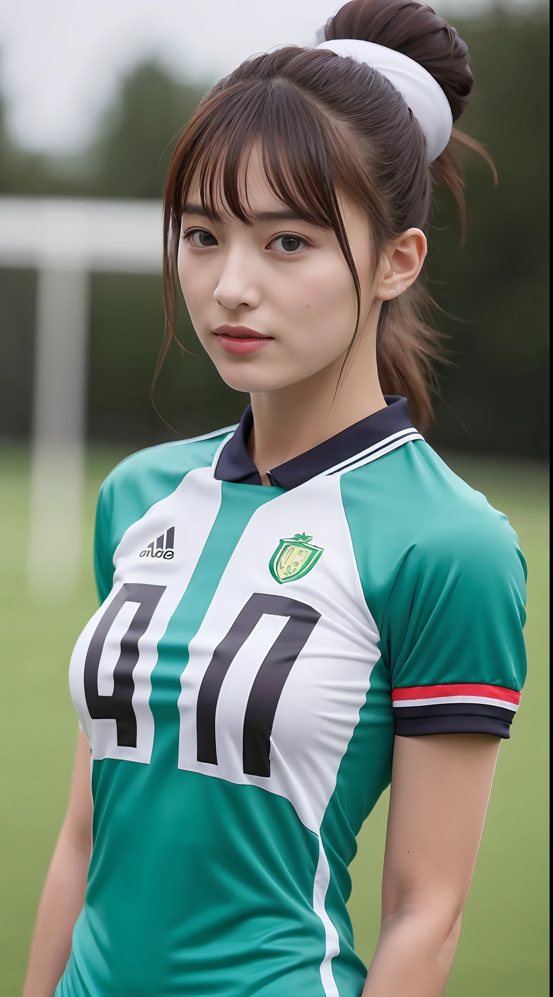 top-quality、Women's Football Uniforms、Colossal tits、Beautie、Bun hair