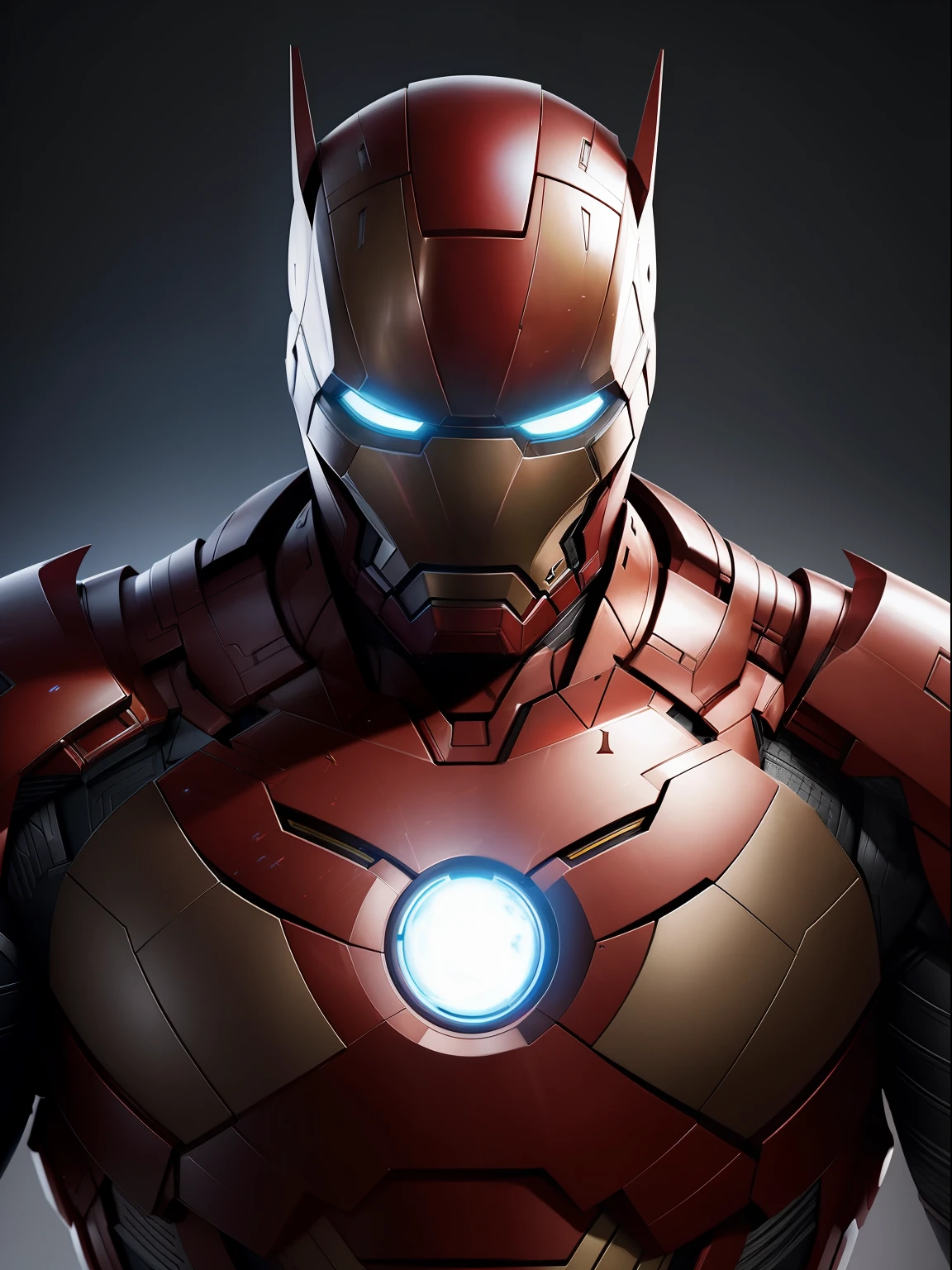 modelshoot style, batman Iron man fusion, intricate heat distortion designs, elegant, highly detailed, sharp focus, art by Artgerm and Greg Rutkowski and WLOP, masterpiece,ultra realistic,32k,extremely detailed CG unity 8k wallpaper, best quality