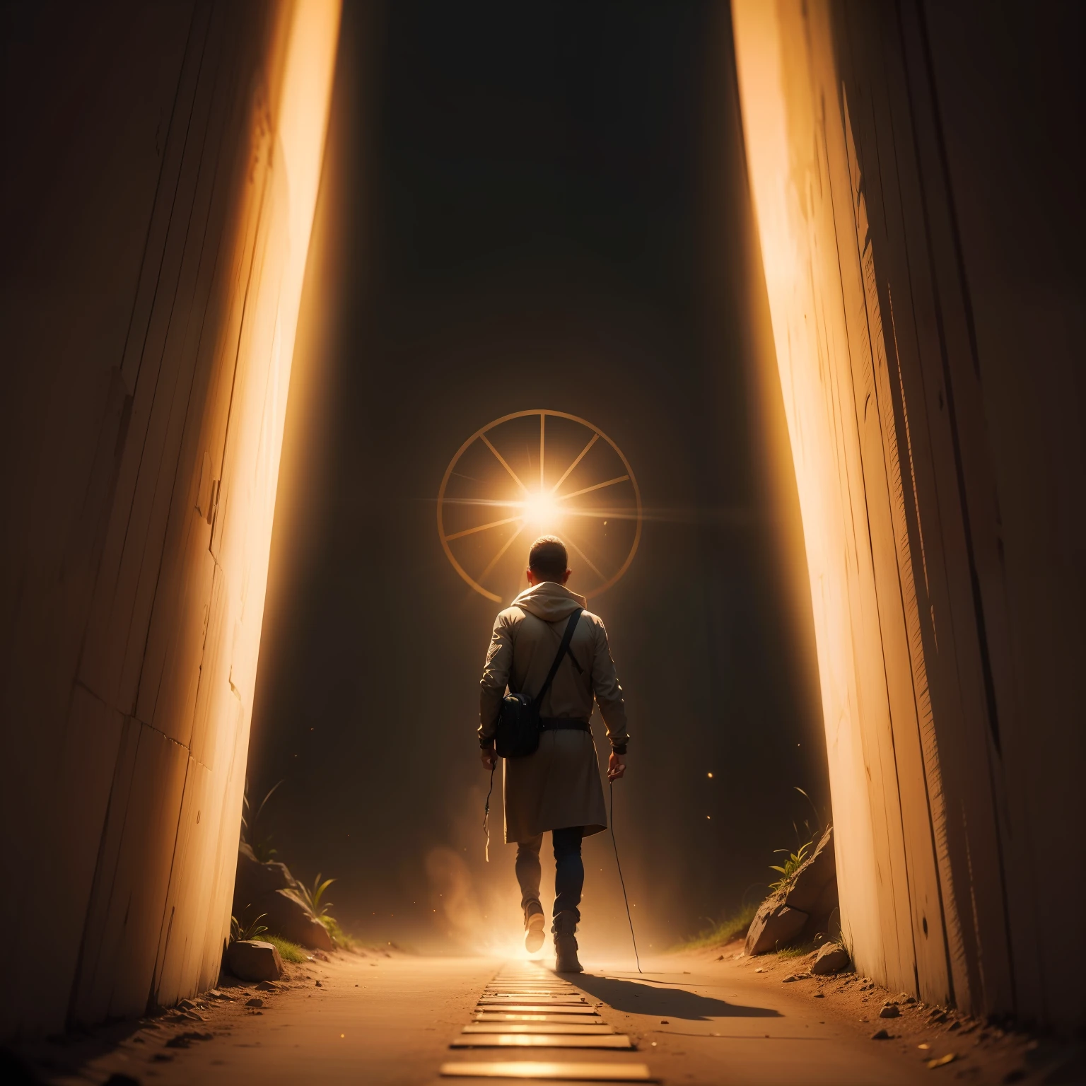 "Hope is more powerful than fear, iluminando caminhos incertos com sua chama brilhante"