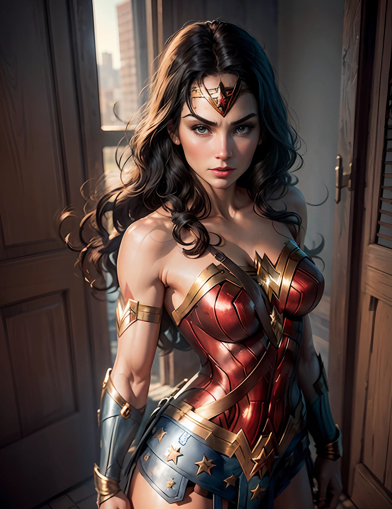 Wonder Woman, Portrait Realistic
