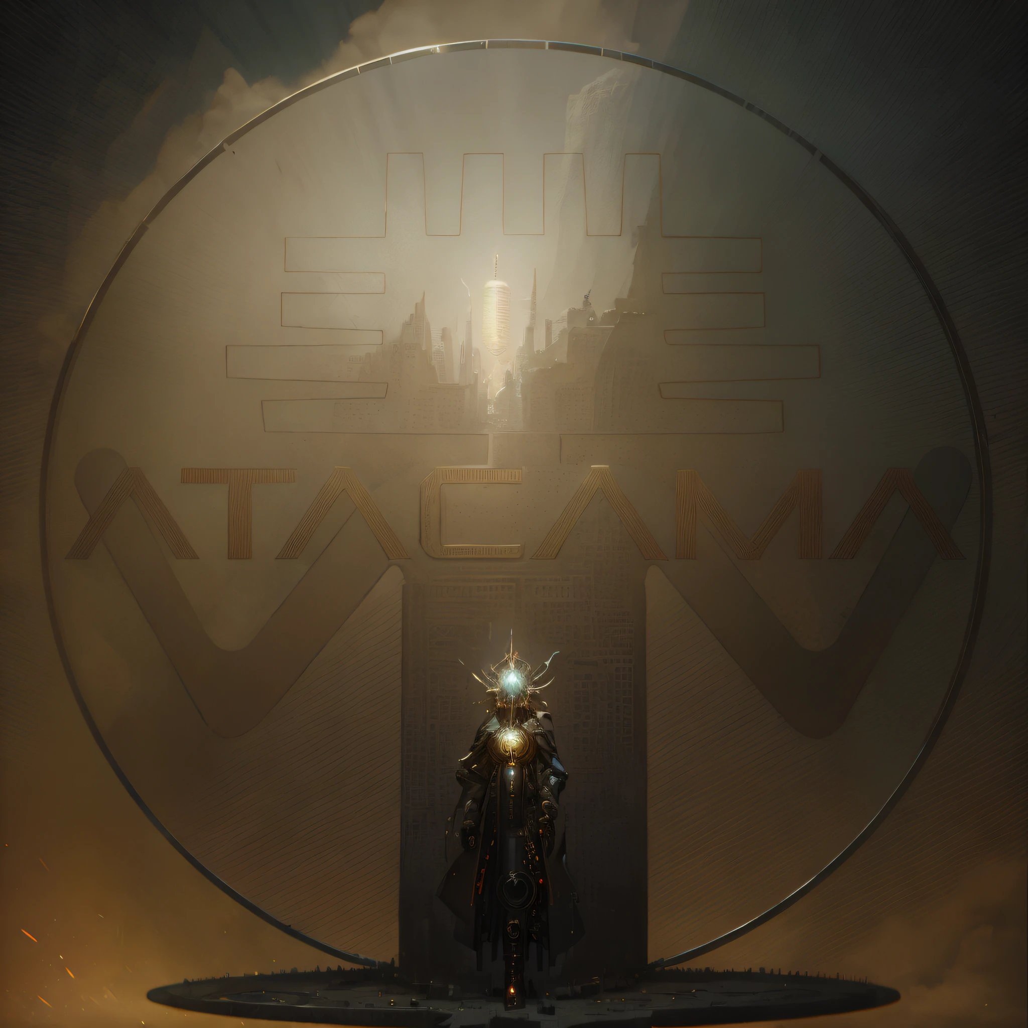 futuristischen Stadt , komplizierte Details, mystisch, symbolisch, arstation und beeple hoch, Stil-Hybrid-Mix Beple Meisterwerk, beeple Kunstwerk, Sci-Fi-Steampunk,