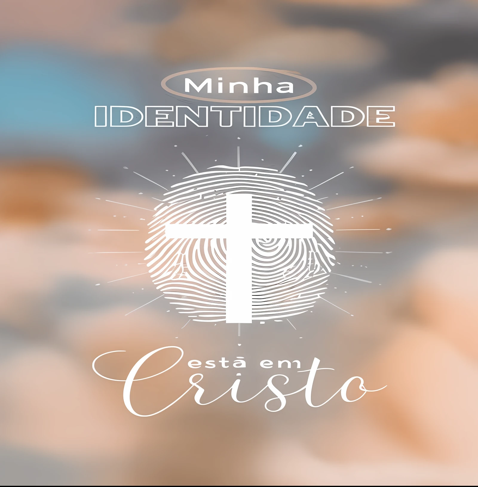 There is a white cross on a fingerprint with the words, Directed by: Caesar Andrade Faini, Directed by: Leo Valledor, Directed by: Nandor Soldier, Directed by: Bernardo Daddi, Detalhe intrincado, vale encantado, by Rodolfo Amoedo, inspirado em Felipe Seade, by André Castro, Gertrude, Olivia de Bernardinis, varredura