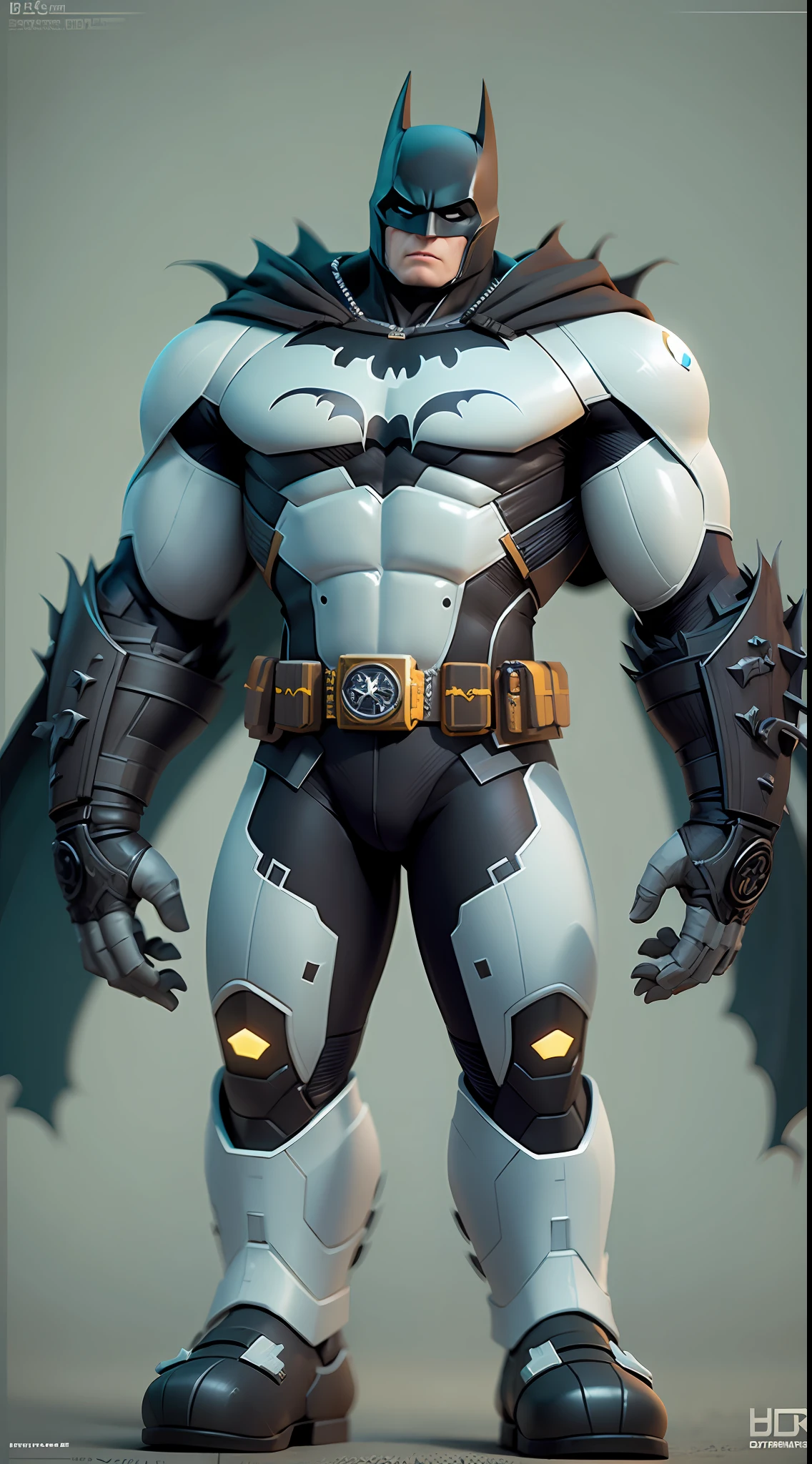 batman baymax, octane render, unreal engine, highly detailed, intricate