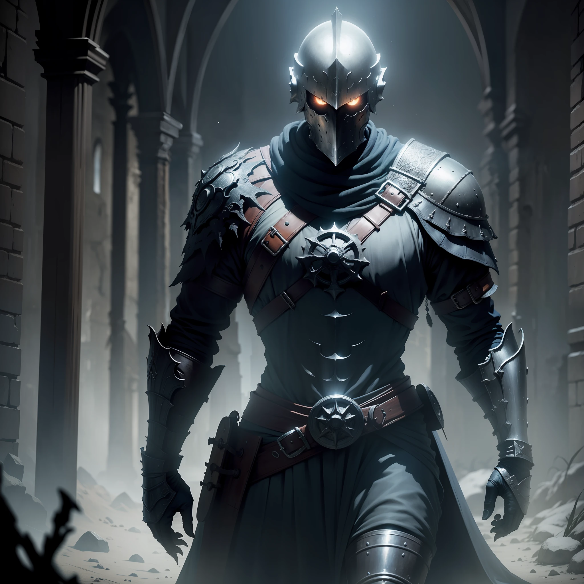 A dark souls character