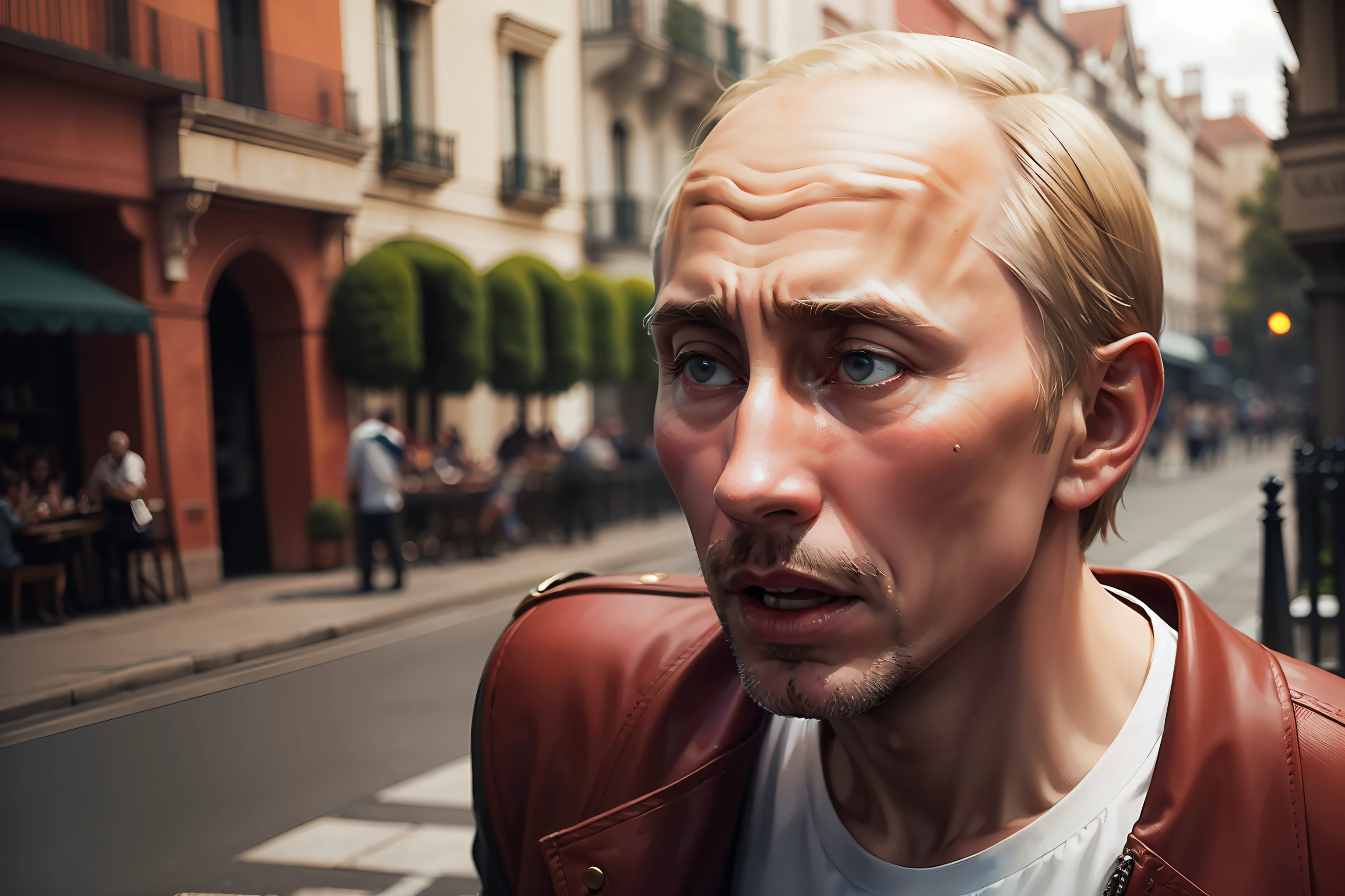 Putin is going crazy, la plaza roja.