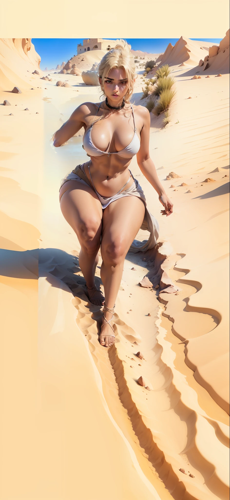 (melhor qualidade, 4k, master part :1.3), deserto