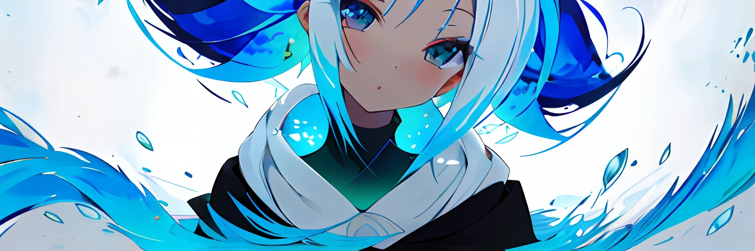 (extremamente brilhante:1.1), fundo branco, [1girl::2], (head tilt:1.2), ([esquete|Aquarela \(medium\)]:1.15), (mancha de tinta:1.1), (pale:1.2), Chaotic abstract background, vector dash, Mistura de gradiente, cores vibrantes, soberbo, extremamente detalhado, intrincado, (Contraste extremamente baixo:1.4)