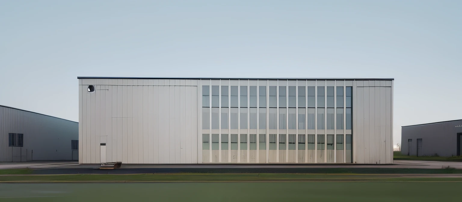 A simple and exquisite industrial building