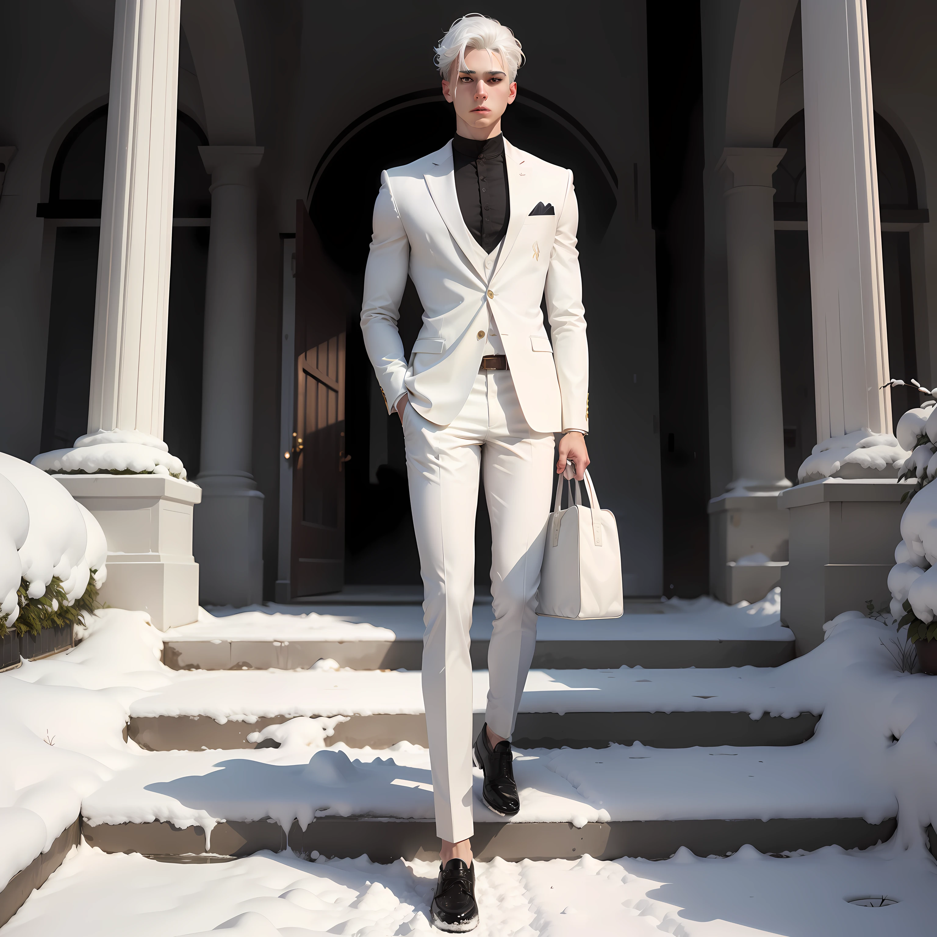 1boy, white hair, white suit, snow
Steps: 15, Sampler: DPM++ SDE Karras, CFG scale: 7, Seed: 52, Size: 512x512, Model hash: 1168485b2d, Model: Checkpoints_AnythingDarkNeg100, aesthetic_score: 6.8