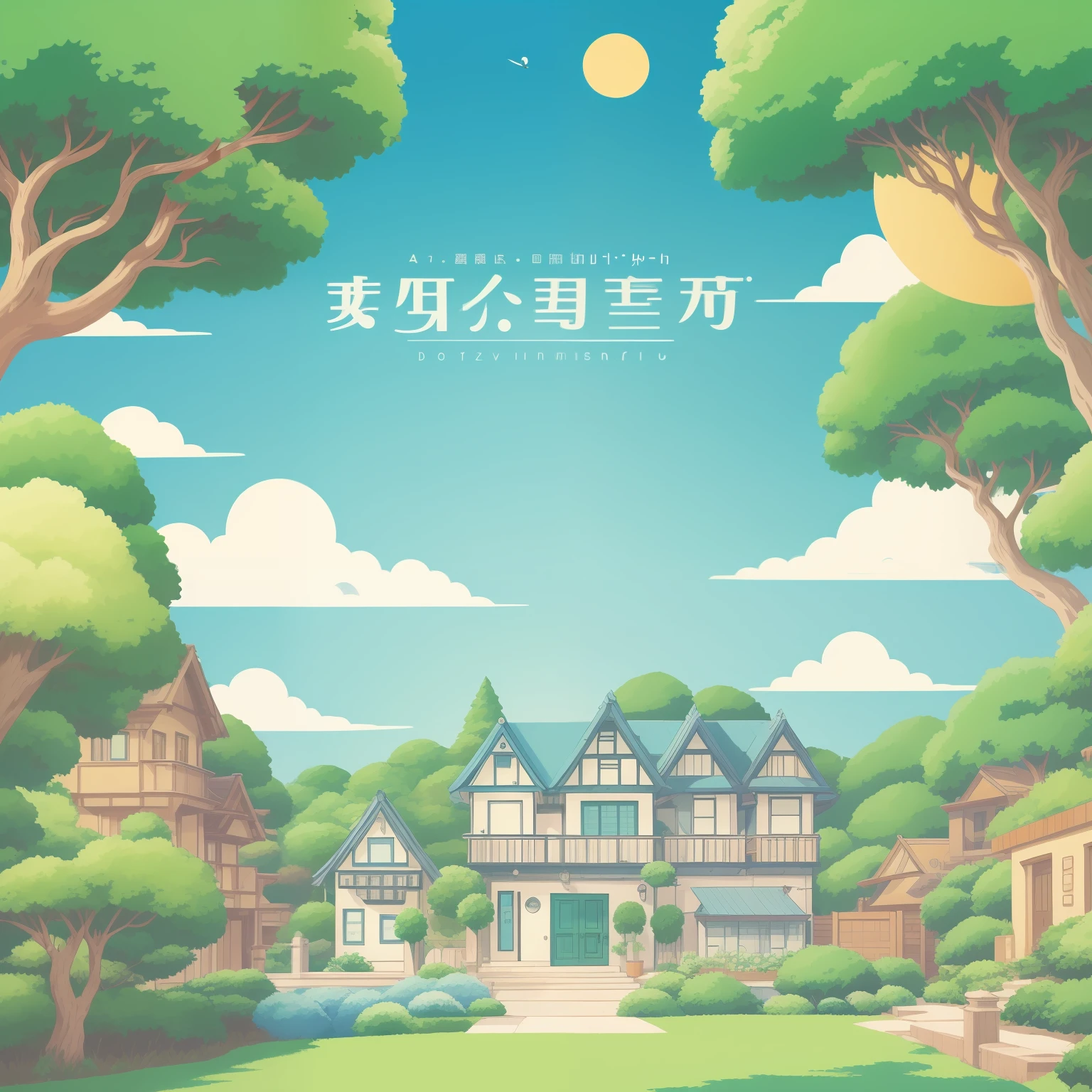 Ghibli-inspired logo that combines the enchanting world of Ghibli with coding elements and AI. Create a whimsical scene featuring a programmer character, resembling a Ghibli protagonist, surrounded by floating lines of code. The character could be sitting on a giant, magicalArtificial Intelligence keyboard, with the keys being made up of beautiful, intricate designs inspired by Ghibli's art style. Use a dreamy color palette with soft pastels and gentle gradients, reminiscent of Ghibli's iconic animation, to infuse the logo with a sense of wonder and creativity
