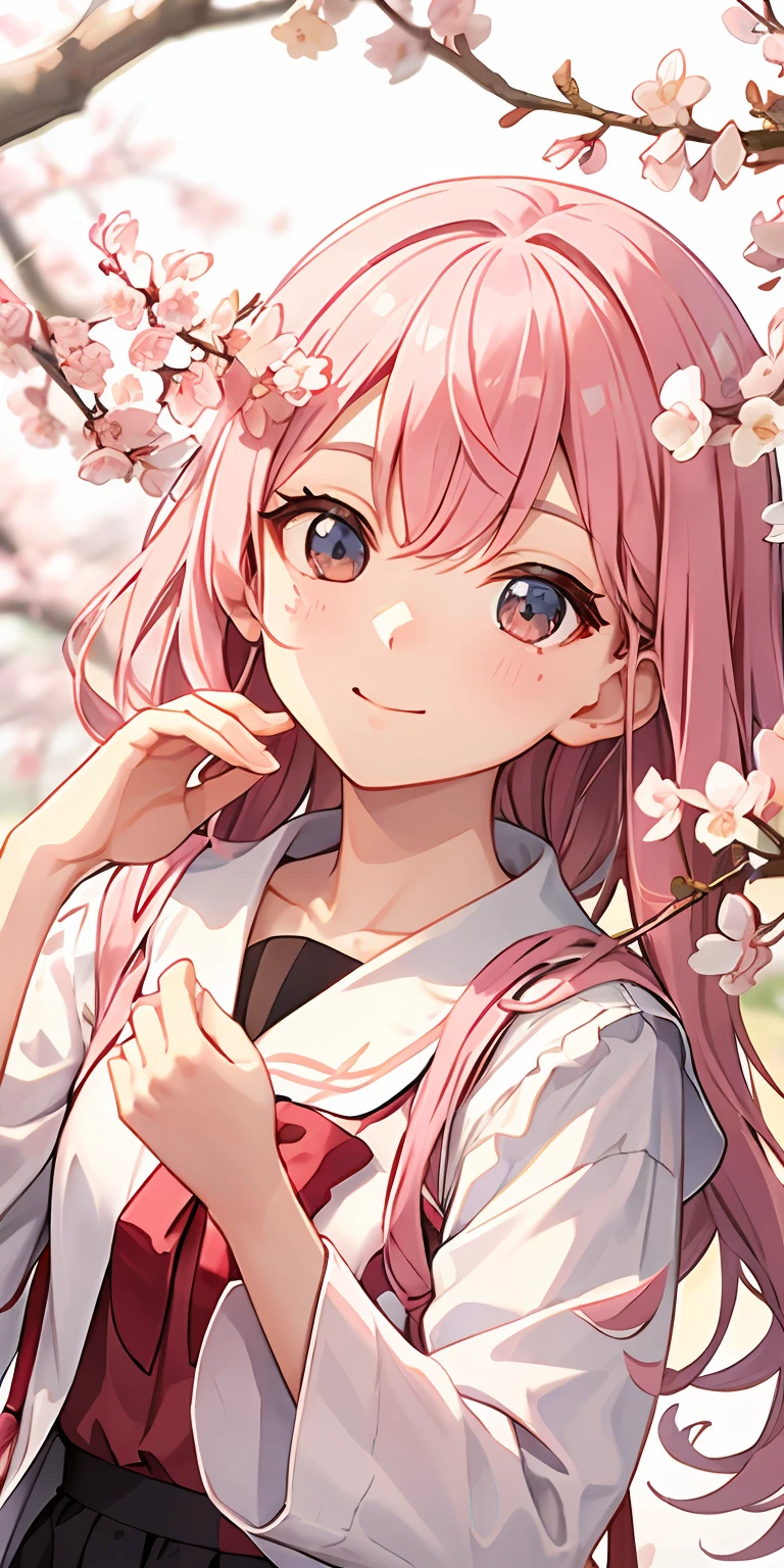Cherry blossoms scatter