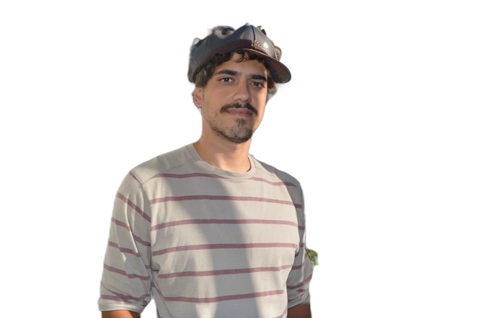 put on a cute hat