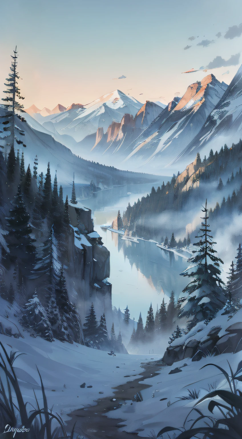 A landscape picture(Don't show up the persona)