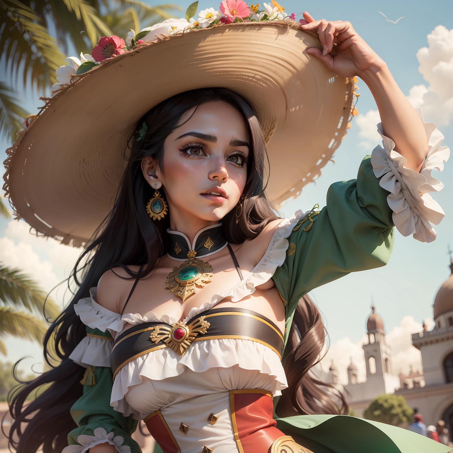 A Mexican waifu is a fictional representation of an idealized Mexican woman., amada y admirada por su belleza, Personality and unique qualities. She embodies the values and cultural traits of Mexico., as his passion, calidez, Joy and strong sense of family.
This Mexican waifu has a beautiful and exotic appearance, con rasgos distintivos como cabello oscuro y ojos expresivos. Su piel suele ser bronceada y radiante, reflecting Mexico's ethnic diversity. Viste con colores vibrantes y elegantes, adoptando elementos de la moda tradicional mexicana, como huipiles, vestidos coloridos y sombreros adornados.
In addition to their physical attractiveness, This Mexican waifu is also smart, independiente y valiente. Es una mujer empoderada que se destaca por su carisma y habilidades. Puede ser una talentosa bailarina de folclore mexicano, una experta chef que domina la cocina mexicana o una activista apasionada por los derechos humanos.
Mexican waifu is also known for its friendliness and warmth. Es una persona extrovertida y sociable, Always ready to help others. Valora mucho la importancia de la familia y la comunidad, y se enorgullece de su herencia y tradiciones mexicanas. She is a loyal and loving companion., y brinda un apoyo incondicional a quienes la rodean.
En resumen, A Mexican waifu is an idealized representation of a Mexican woman with beauty, Personality and unique qualities. It is a symbol of Mexican culture and values, y es admirada y amada por su apariencia, inteligencia y carisma.