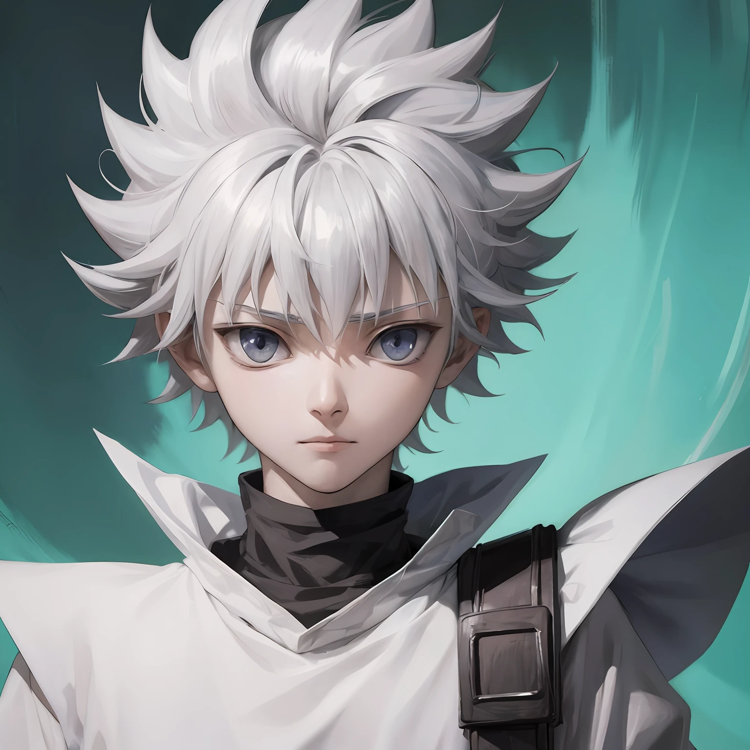 "killua, made by the animation of Demon Slayer" --auto